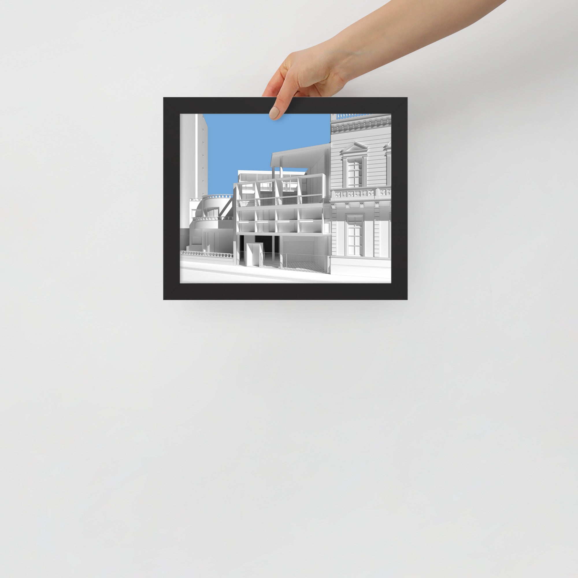 Curutchet House Framed Prints