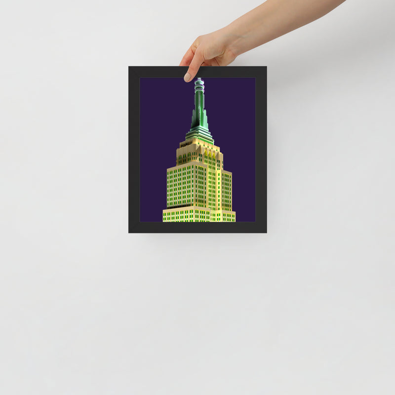 Empire State Building Framed Prints