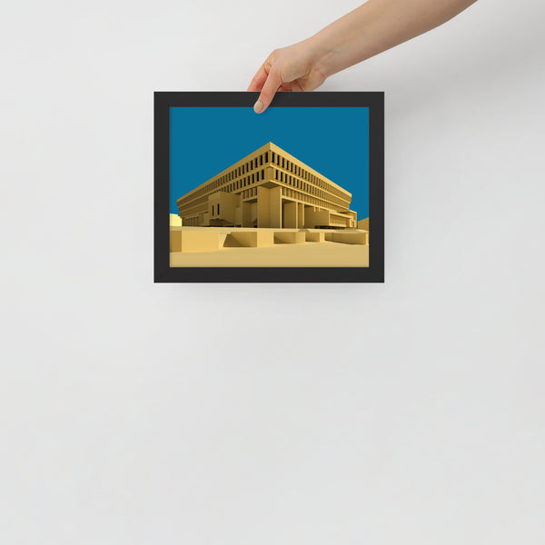 Boston City Hall Framed Prints