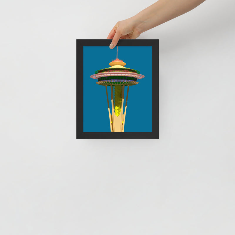 Space Needle Framed Prints