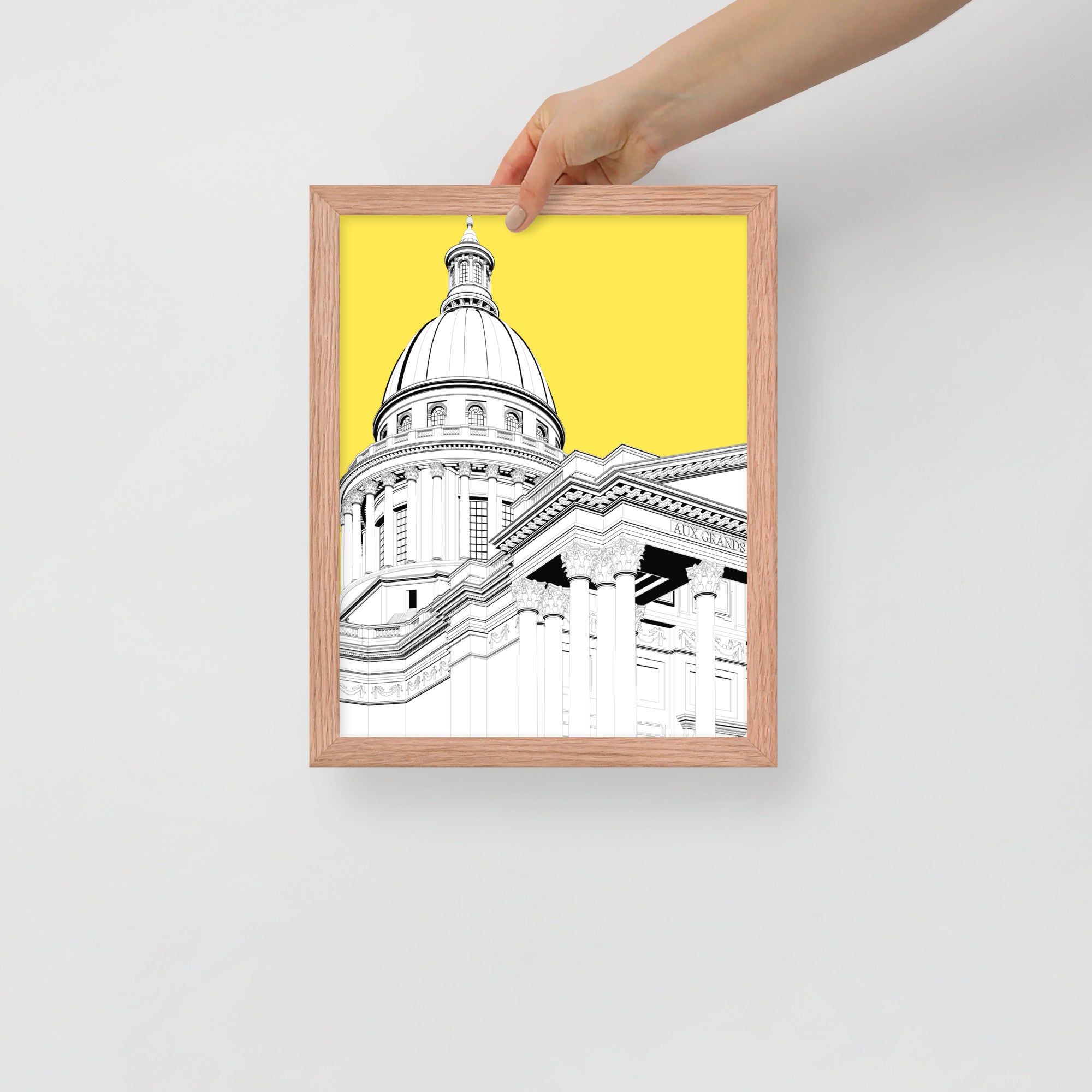 Panthéon Paris Framed Prints