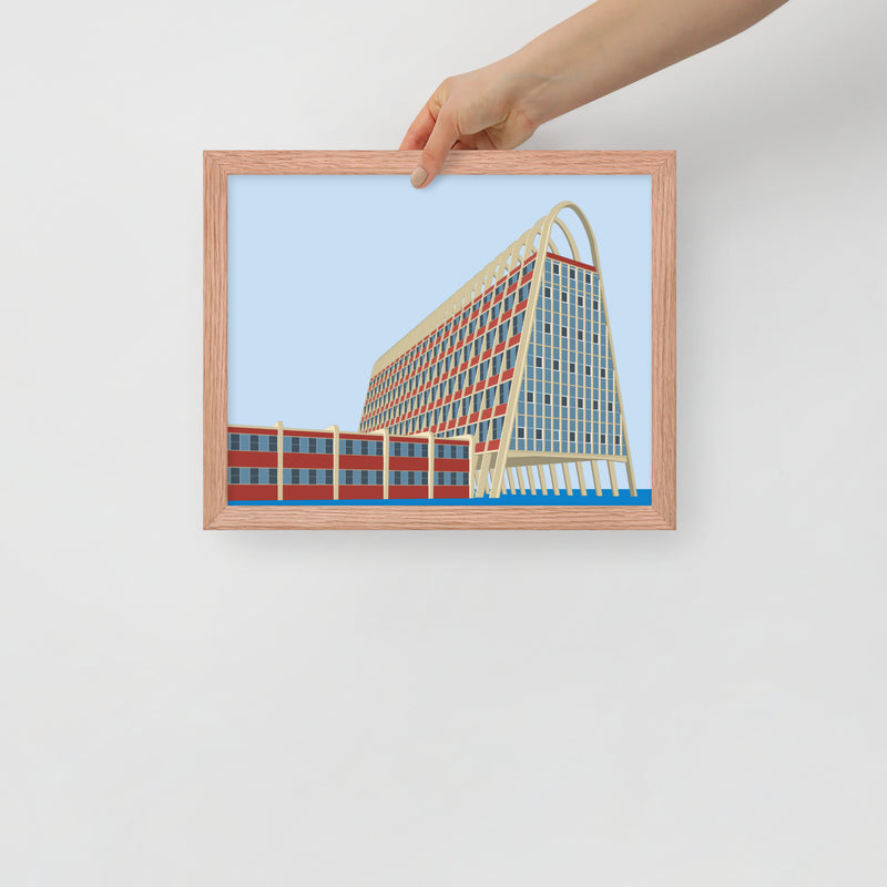 Manchester Toast Rack Framed Prints