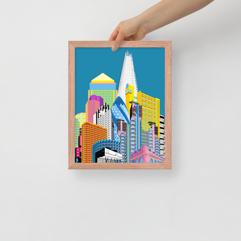 London Skyline Framed Prints