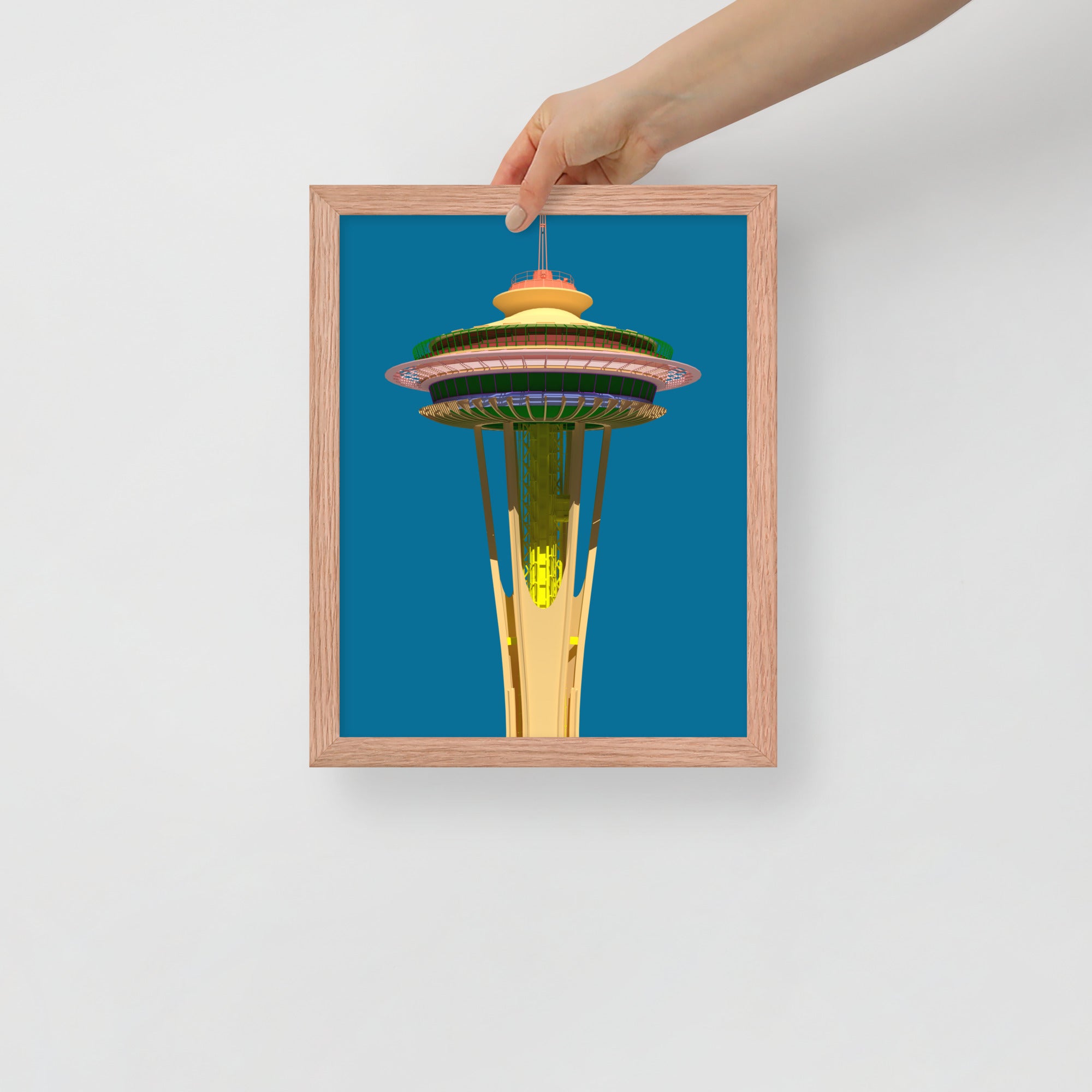 Space Needle Framed Prints
