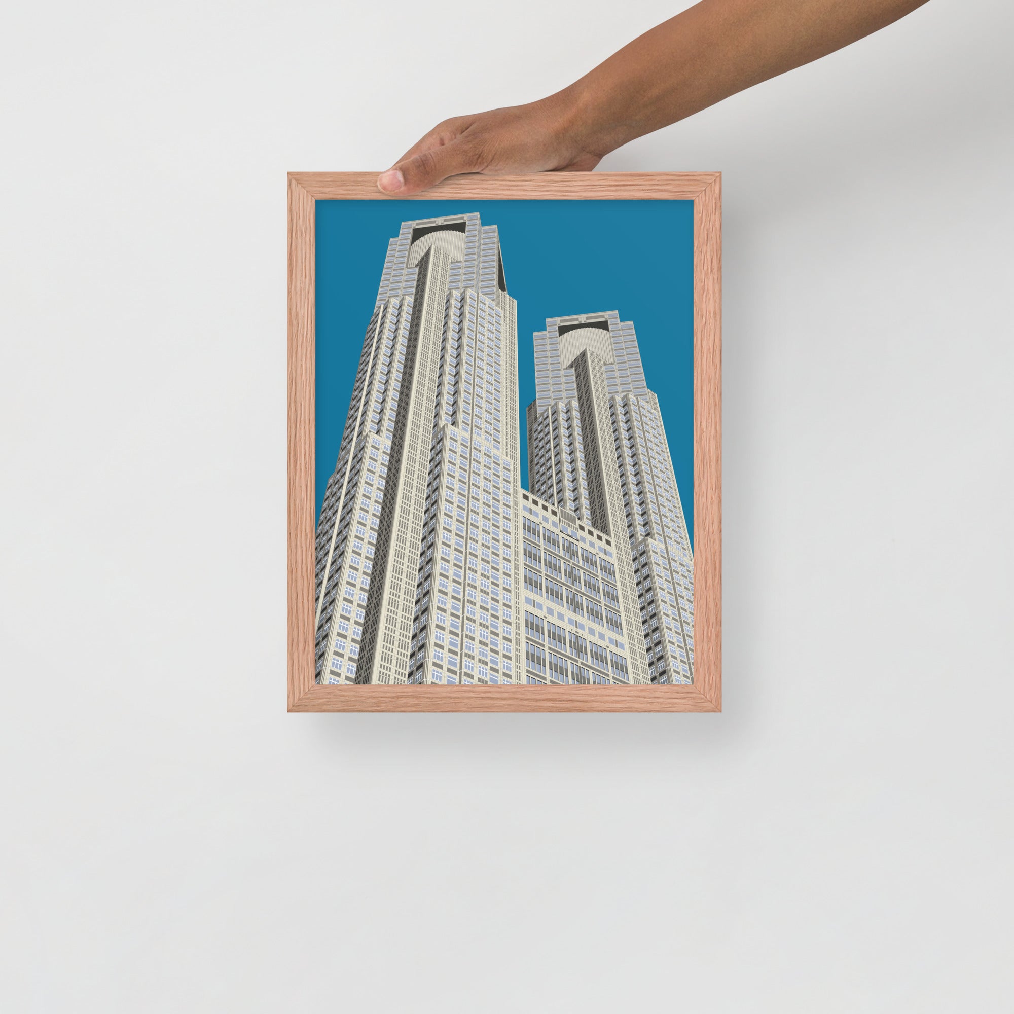 Tokyo Metropolitan Government Building No1 Framed Prints