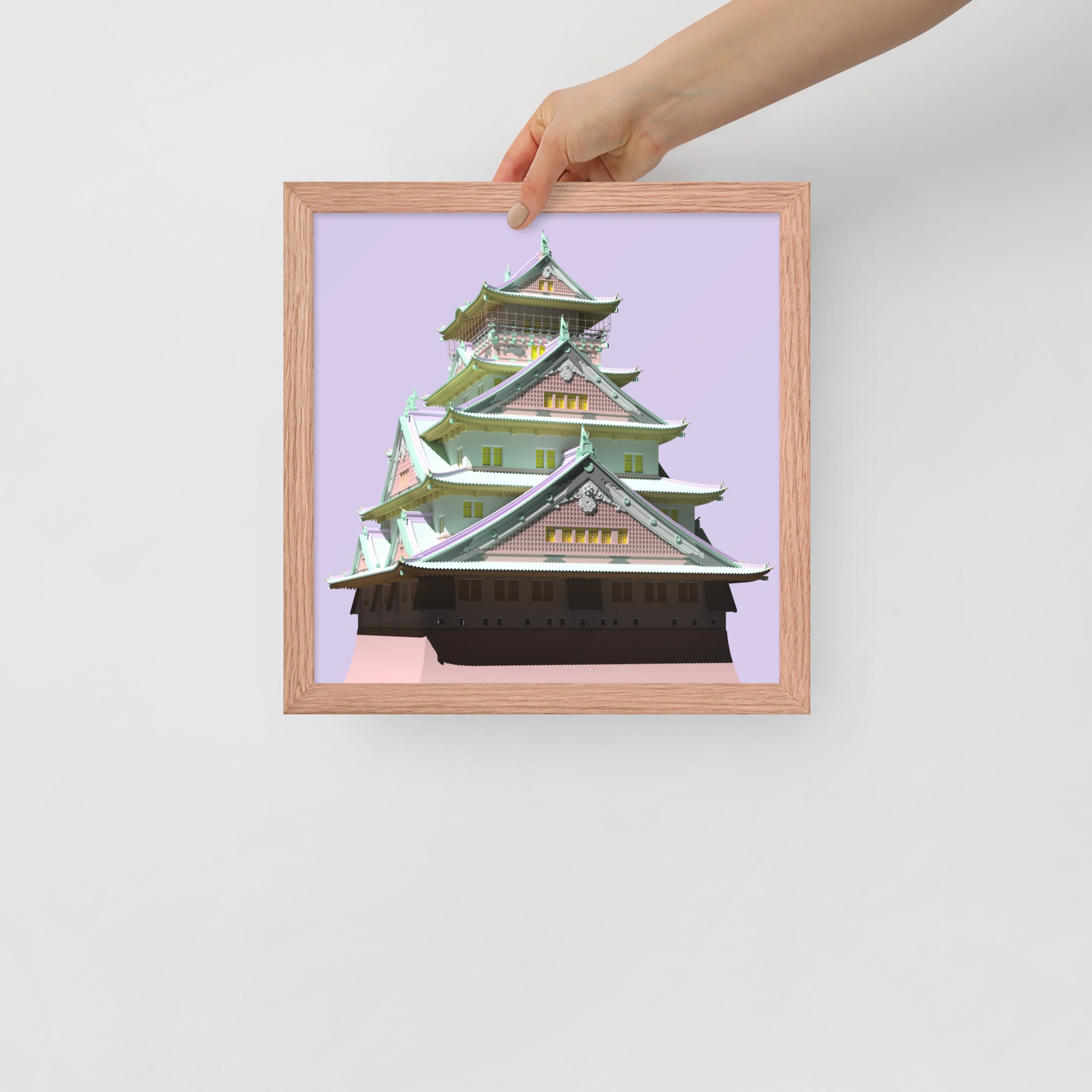 Osaka Castle Framed Prints