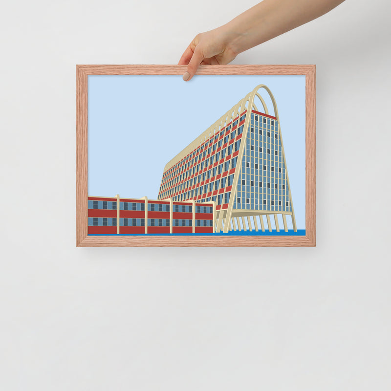 Manchester Toast Rack Framed Prints