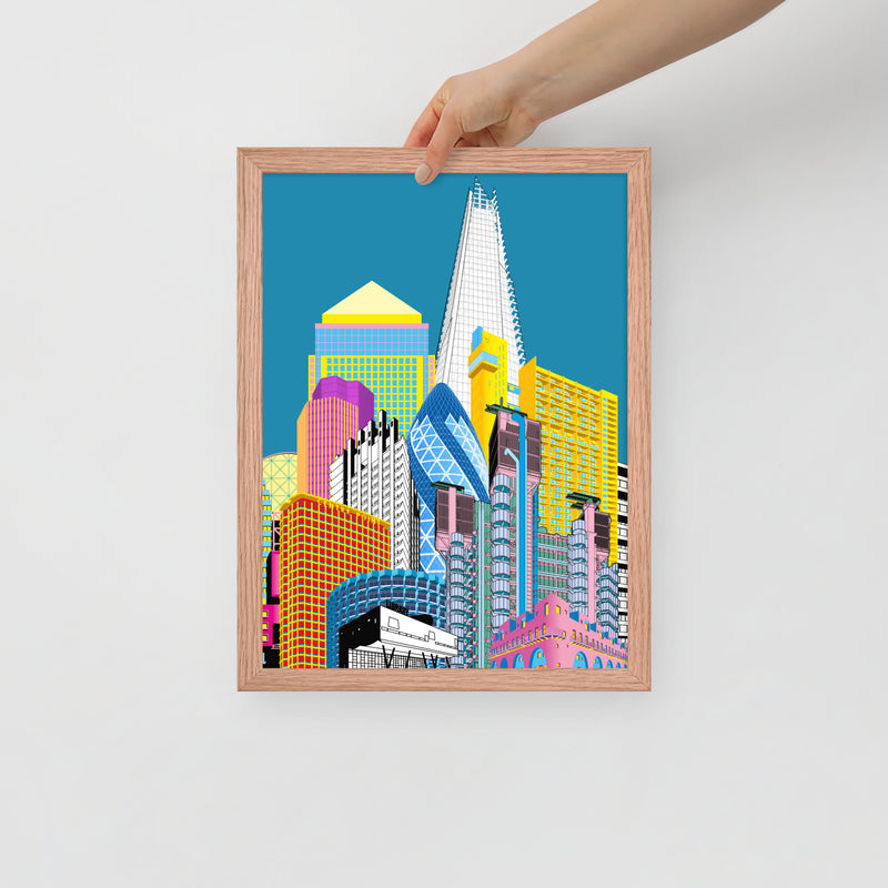 London Skyline Framed Prints