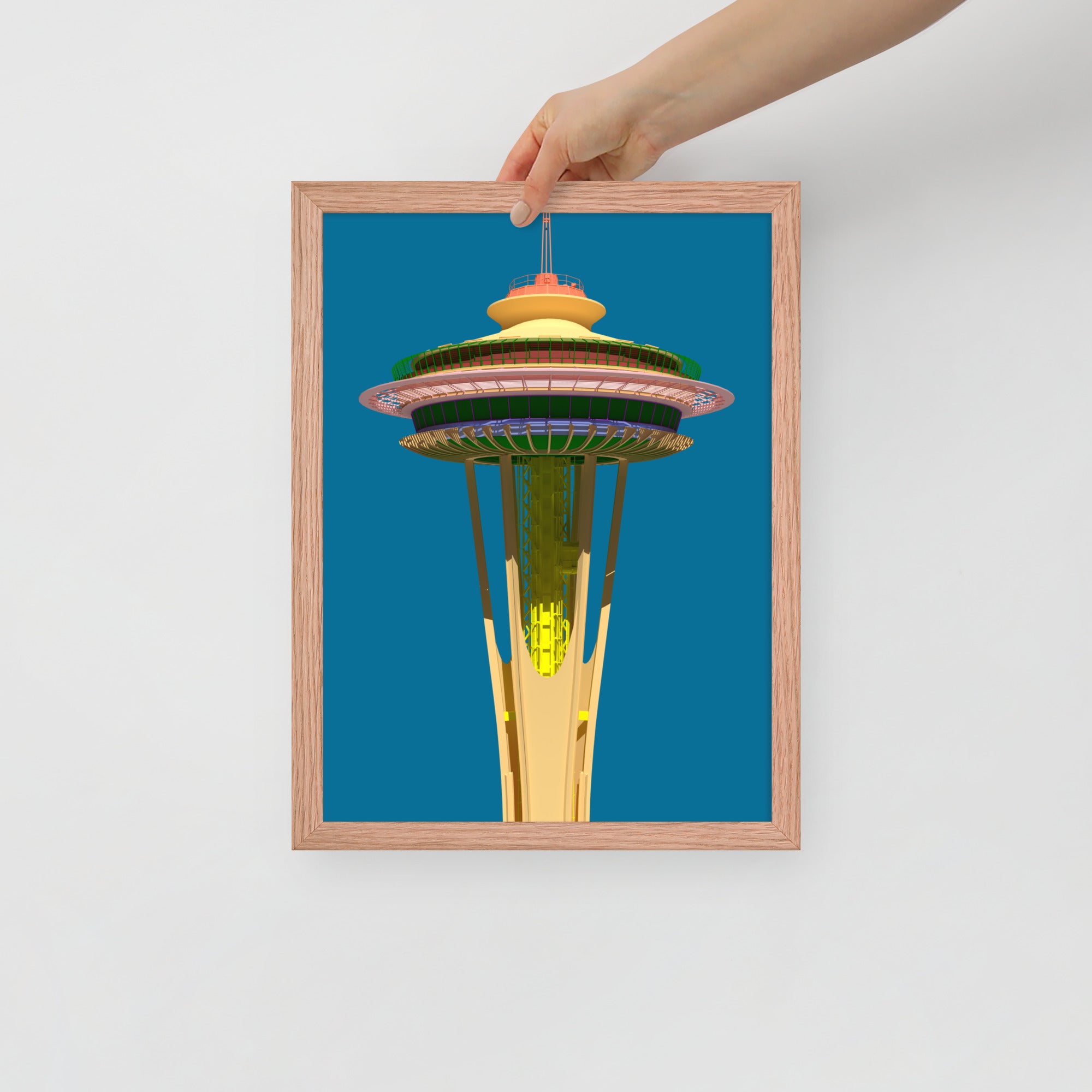 Space Needle Framed Prints