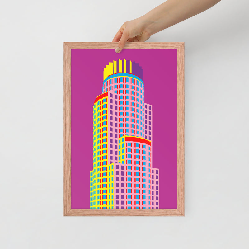Library Tower / US Bank Tower LA Framed Print