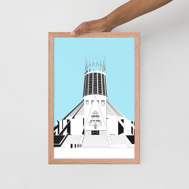 Liverpool Metropolitan Cathedral Framed Prints