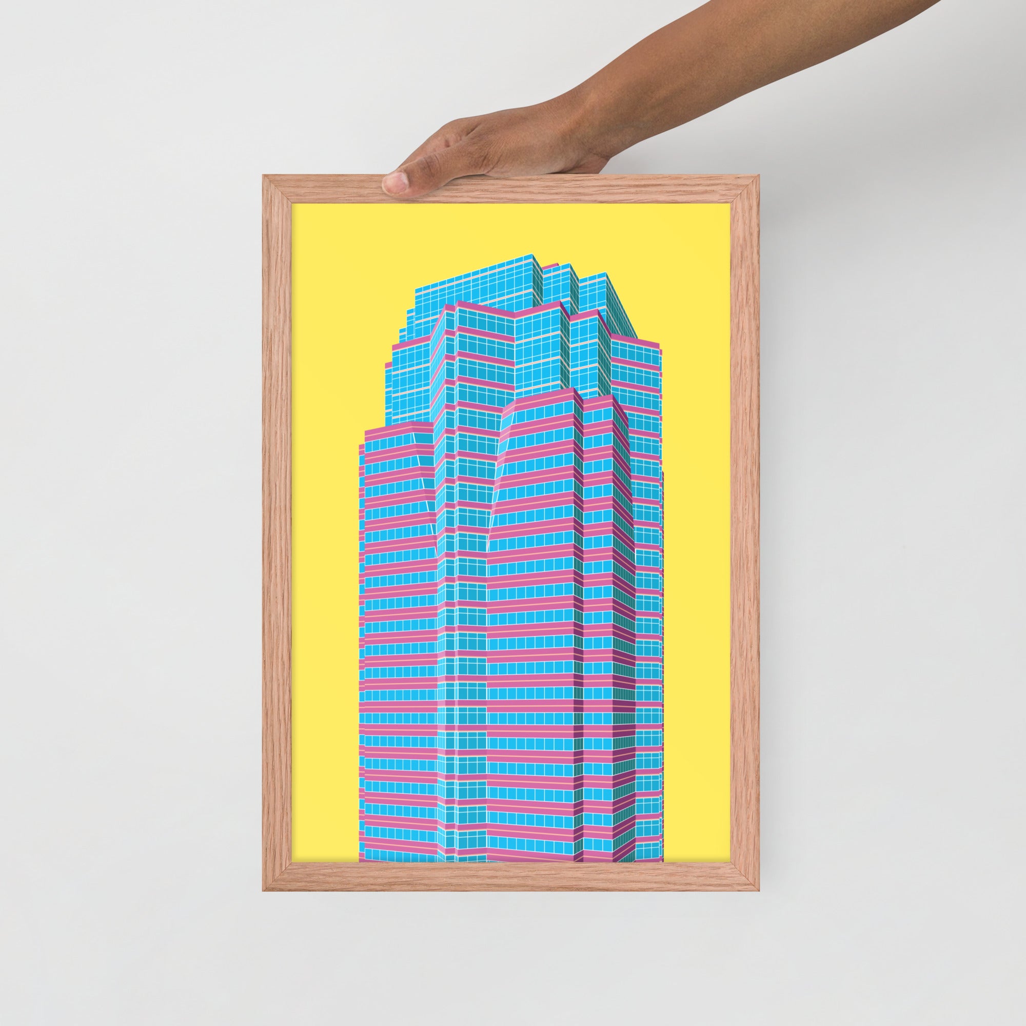 Fox Plaza Framed Prints