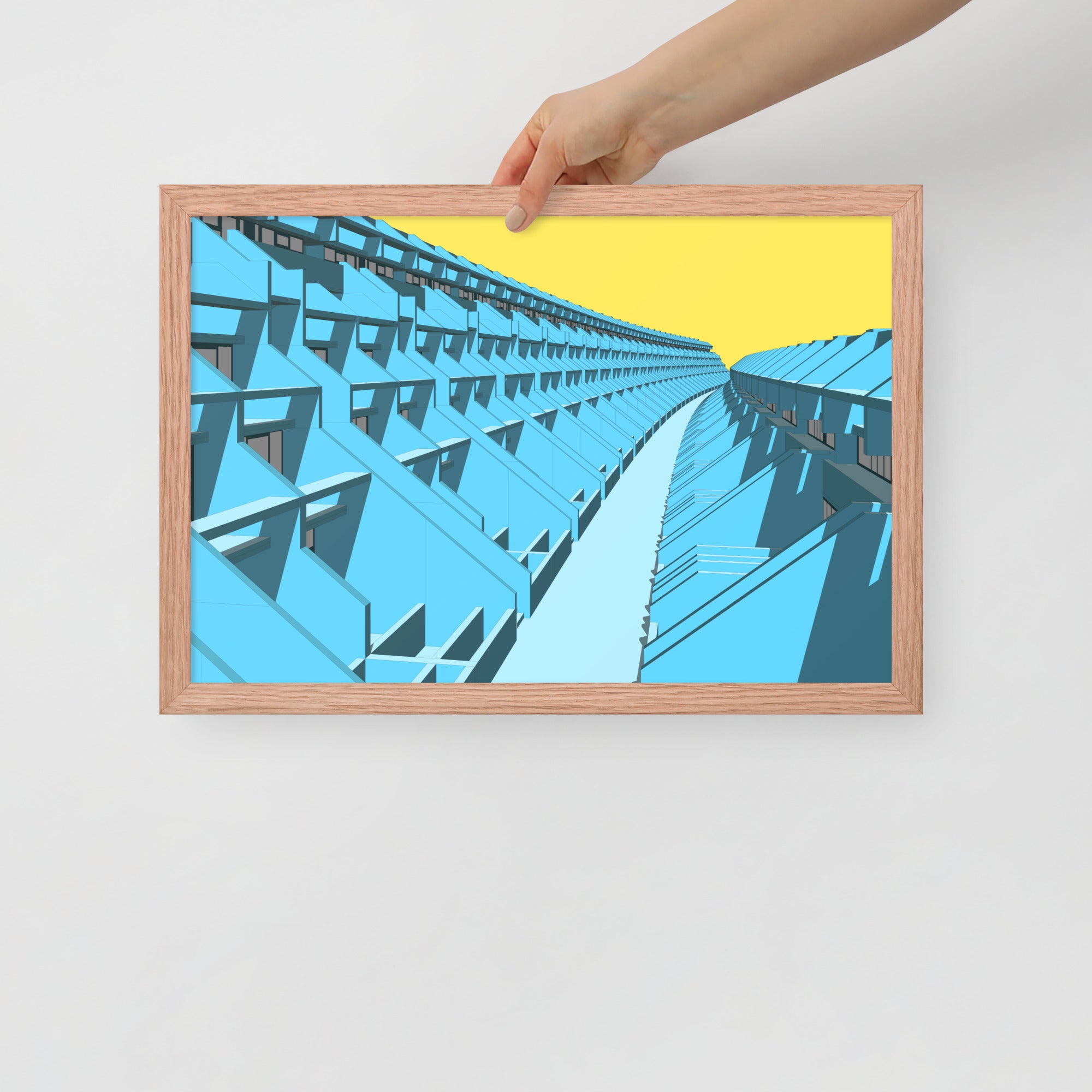 Alexandra Road Estate Framed Prints