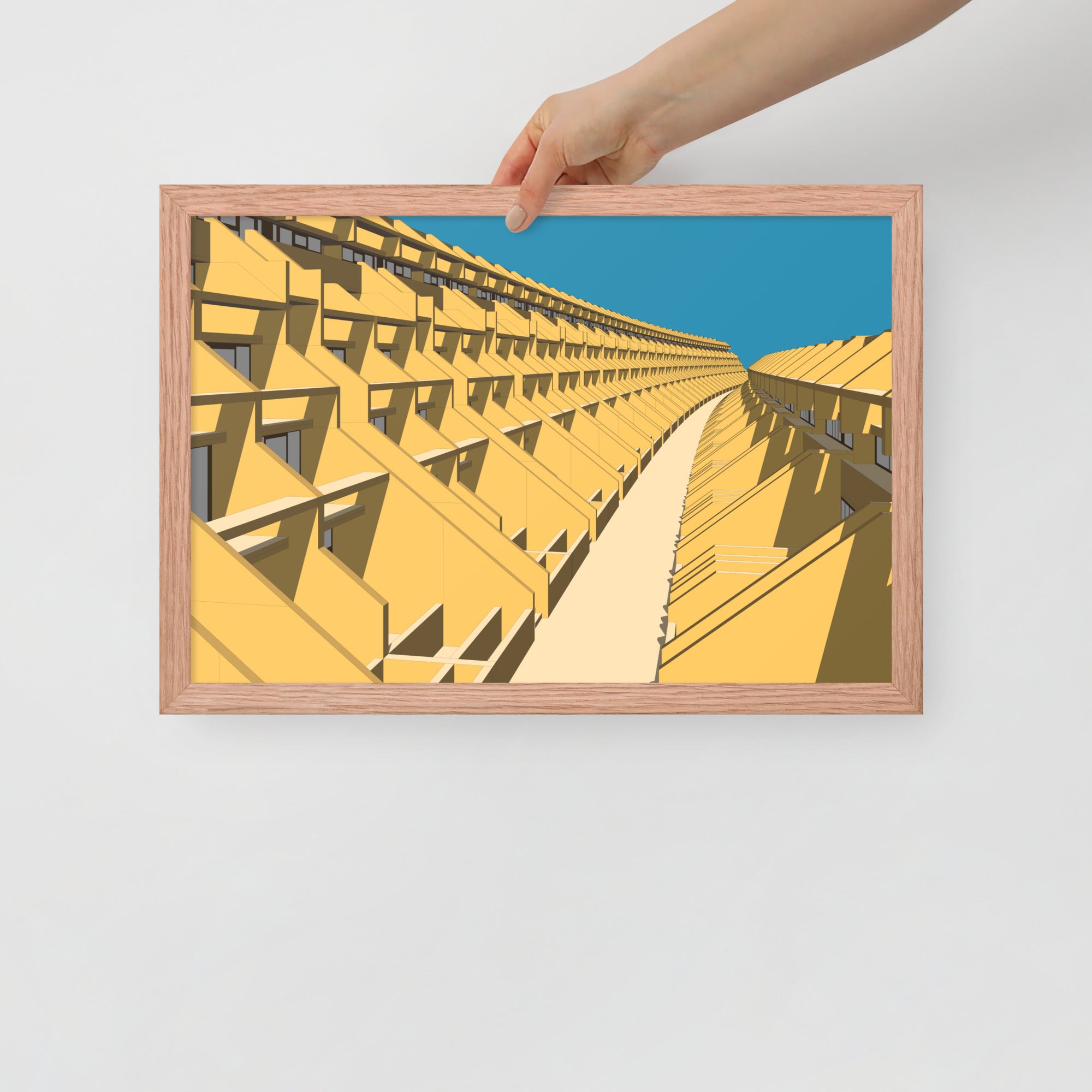 Alexandra Road Colourway 2 Framed Prints