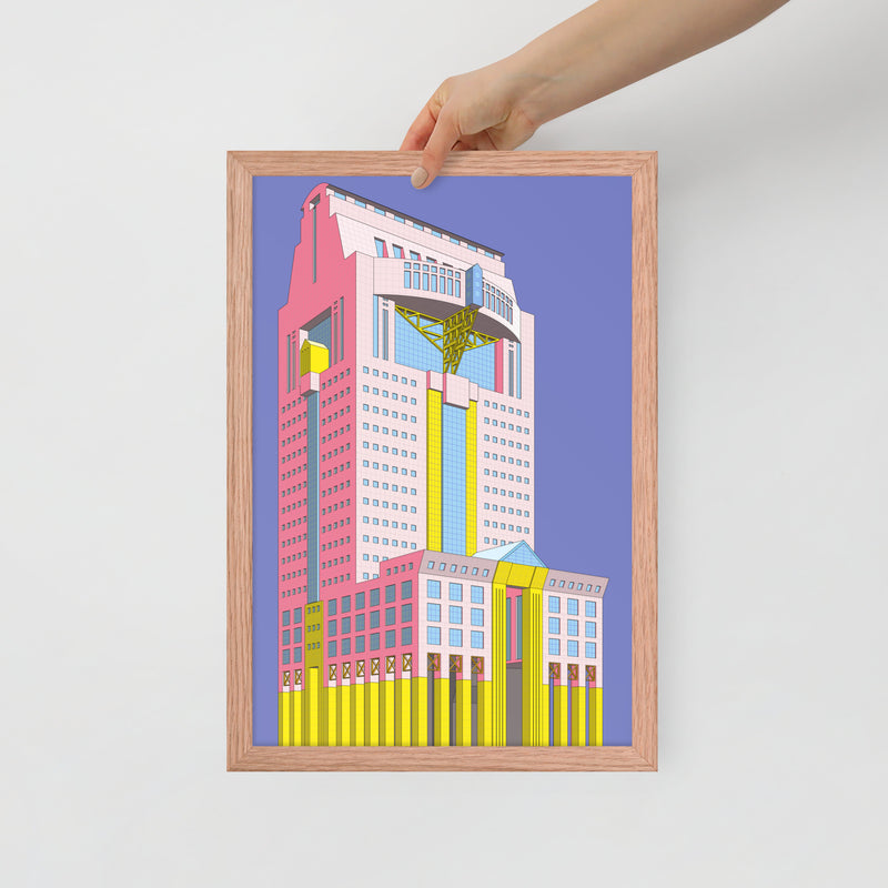 Humana Building Framed Prints