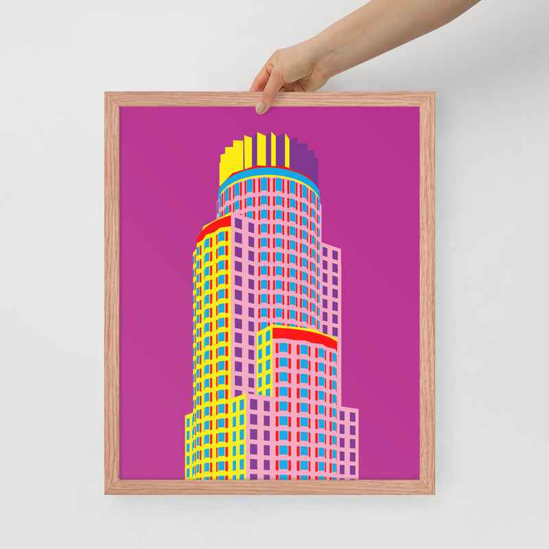 Library Tower / US Bank Tower LA Framed Print
