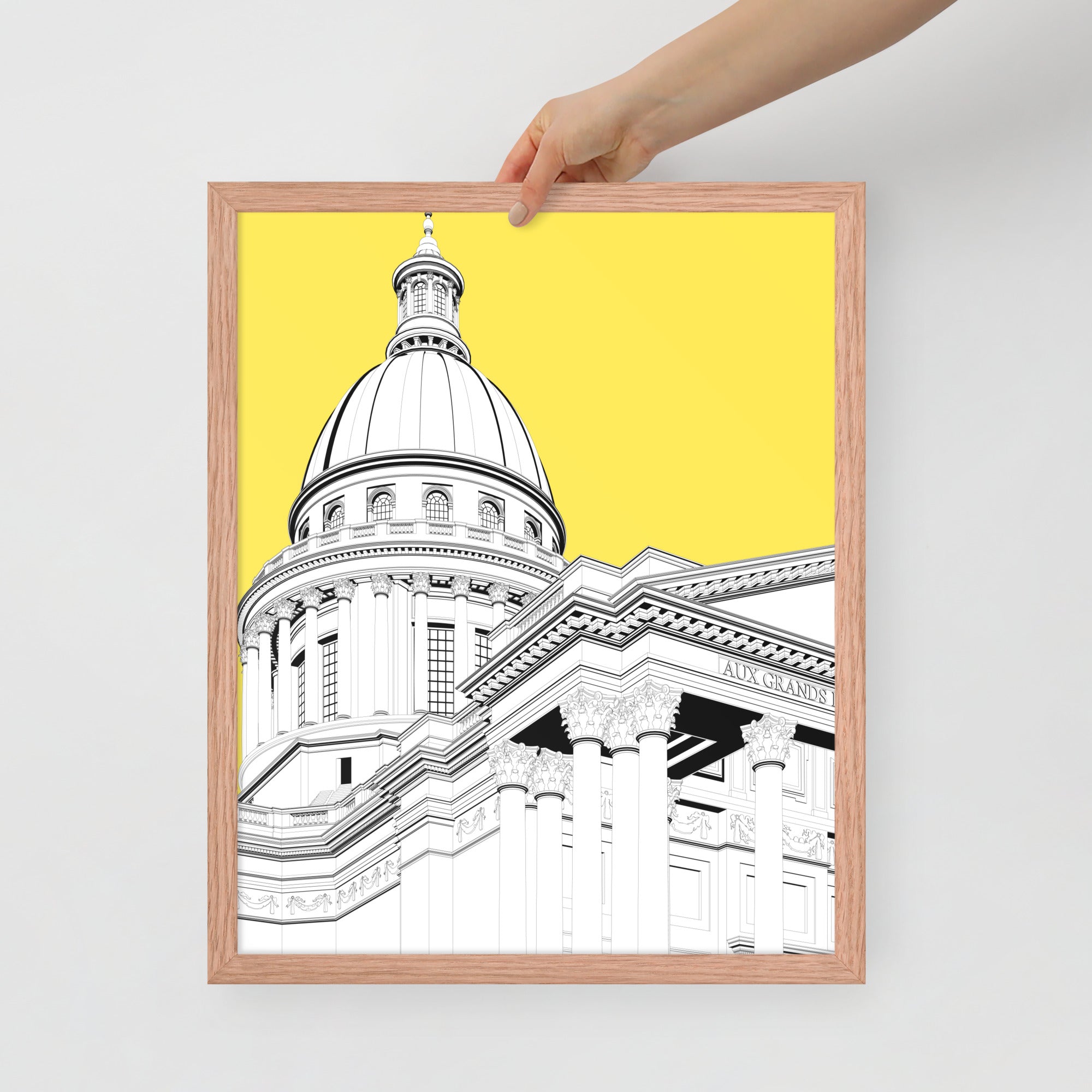 Panthéon Paris Framed Prints