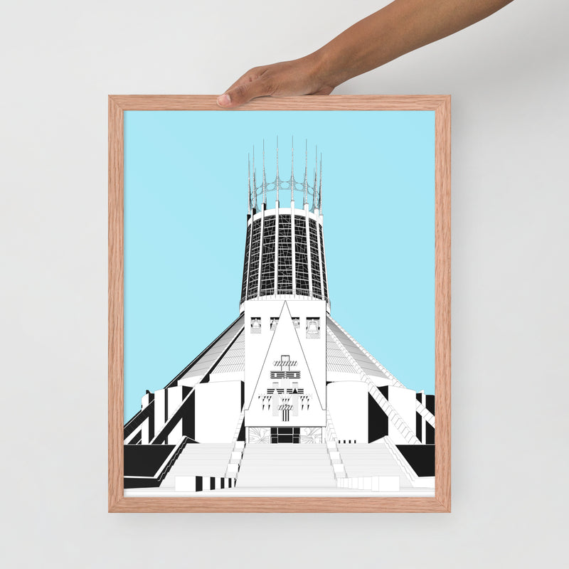 Liverpool Metropolitan Cathedral Framed Prints