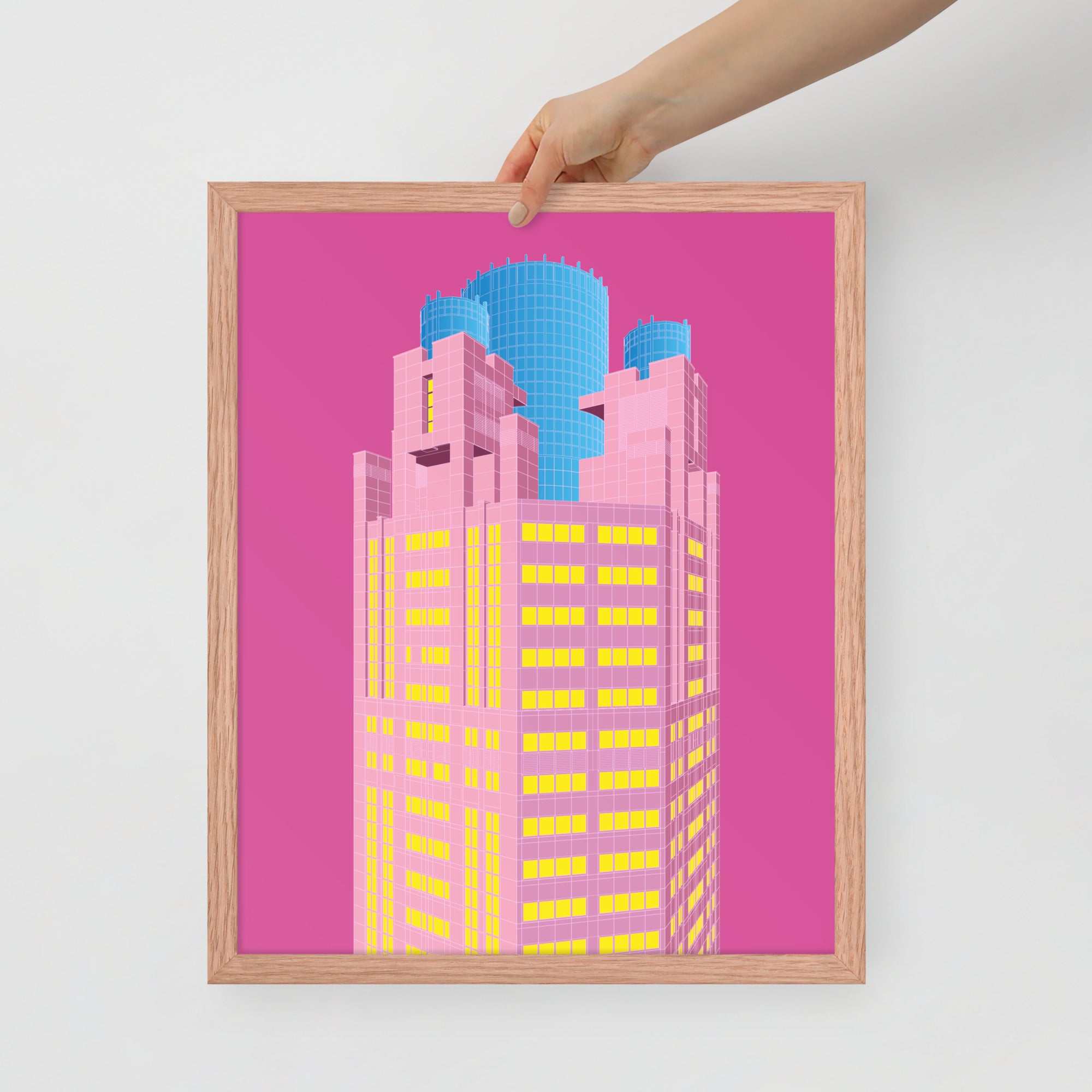 311 South Wacker Drive Framed Prints