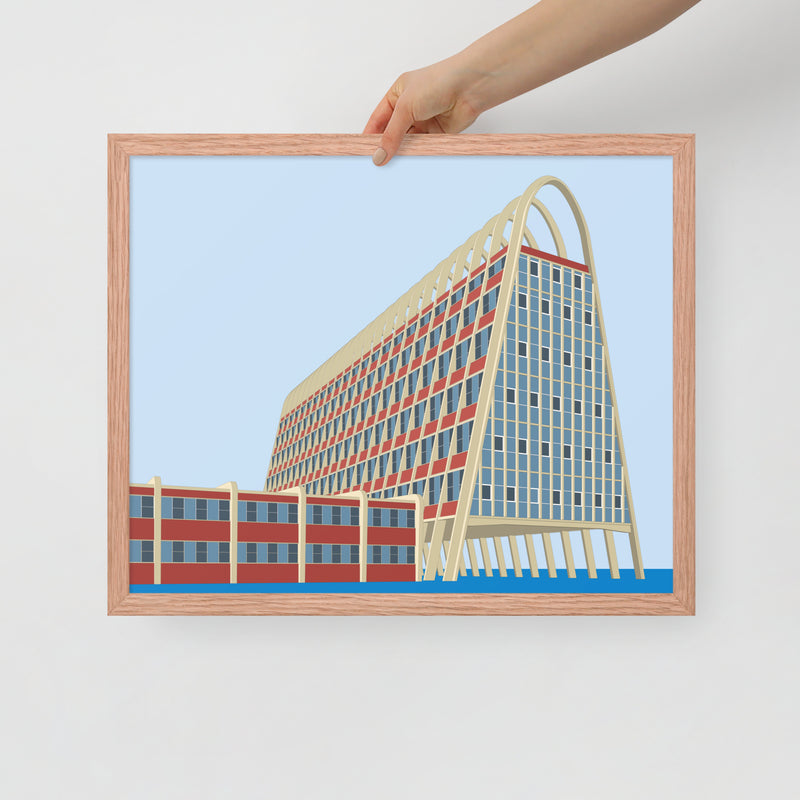 Manchester Toast Rack Framed Prints