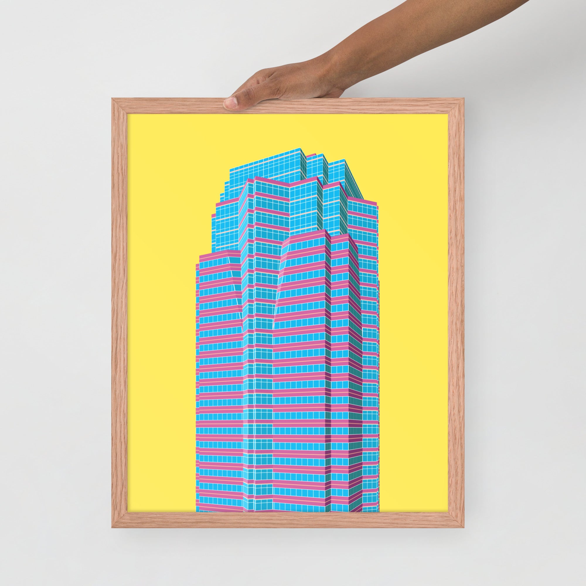 Fox Plaza Framed Prints