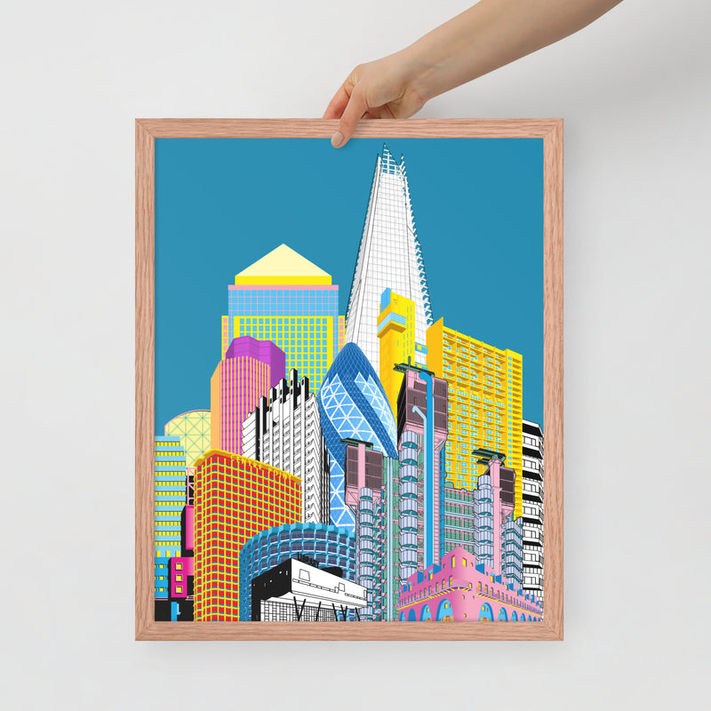 London Skyline Framed Prints