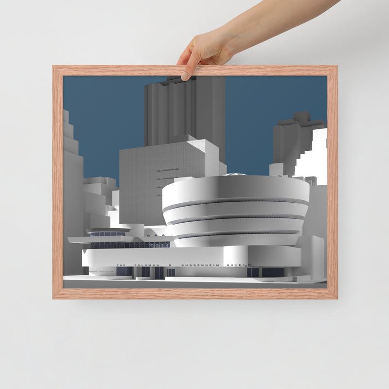 Solomon R. Guggenheim Museum Framed Prints