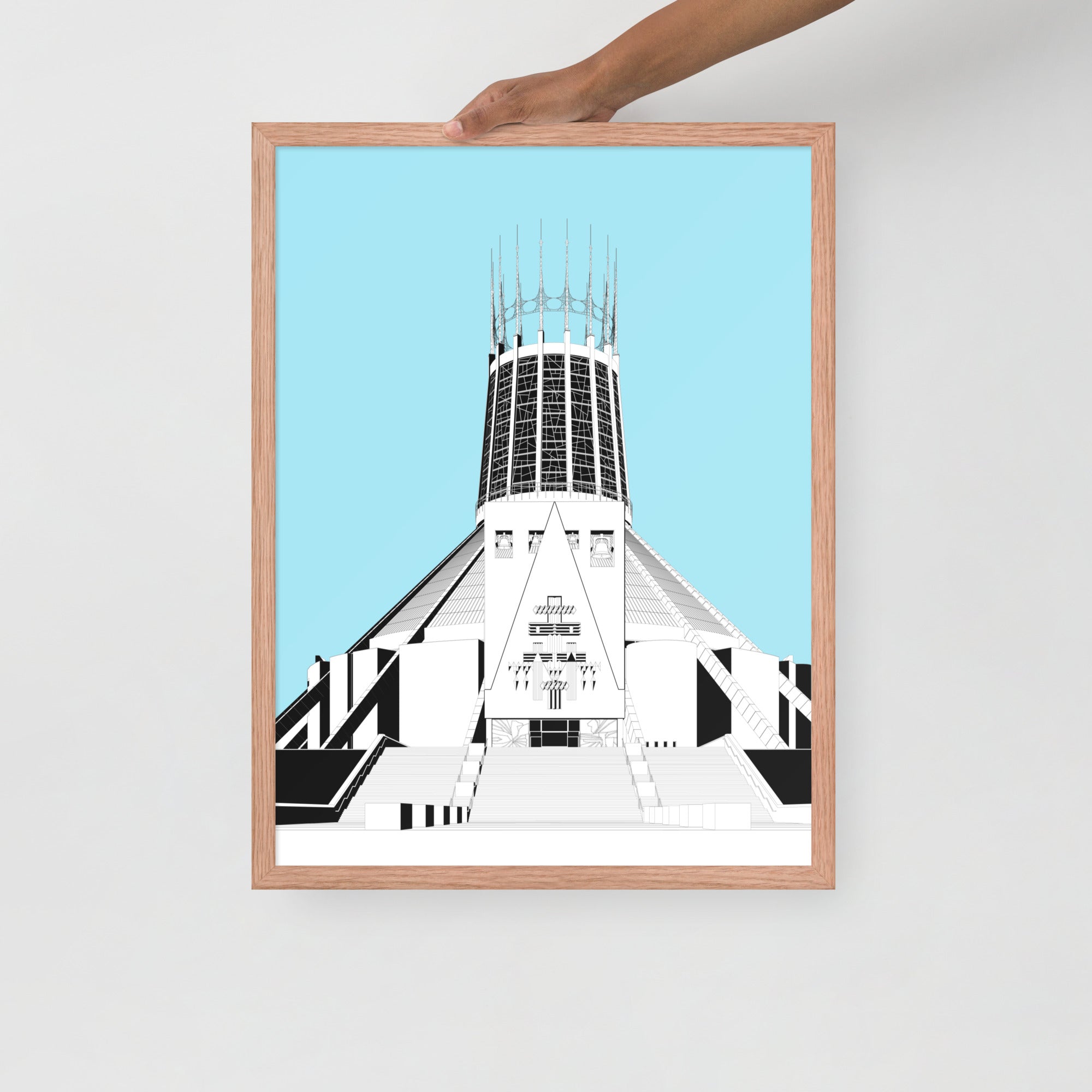Liverpool Metropolitan Cathedral Framed Prints