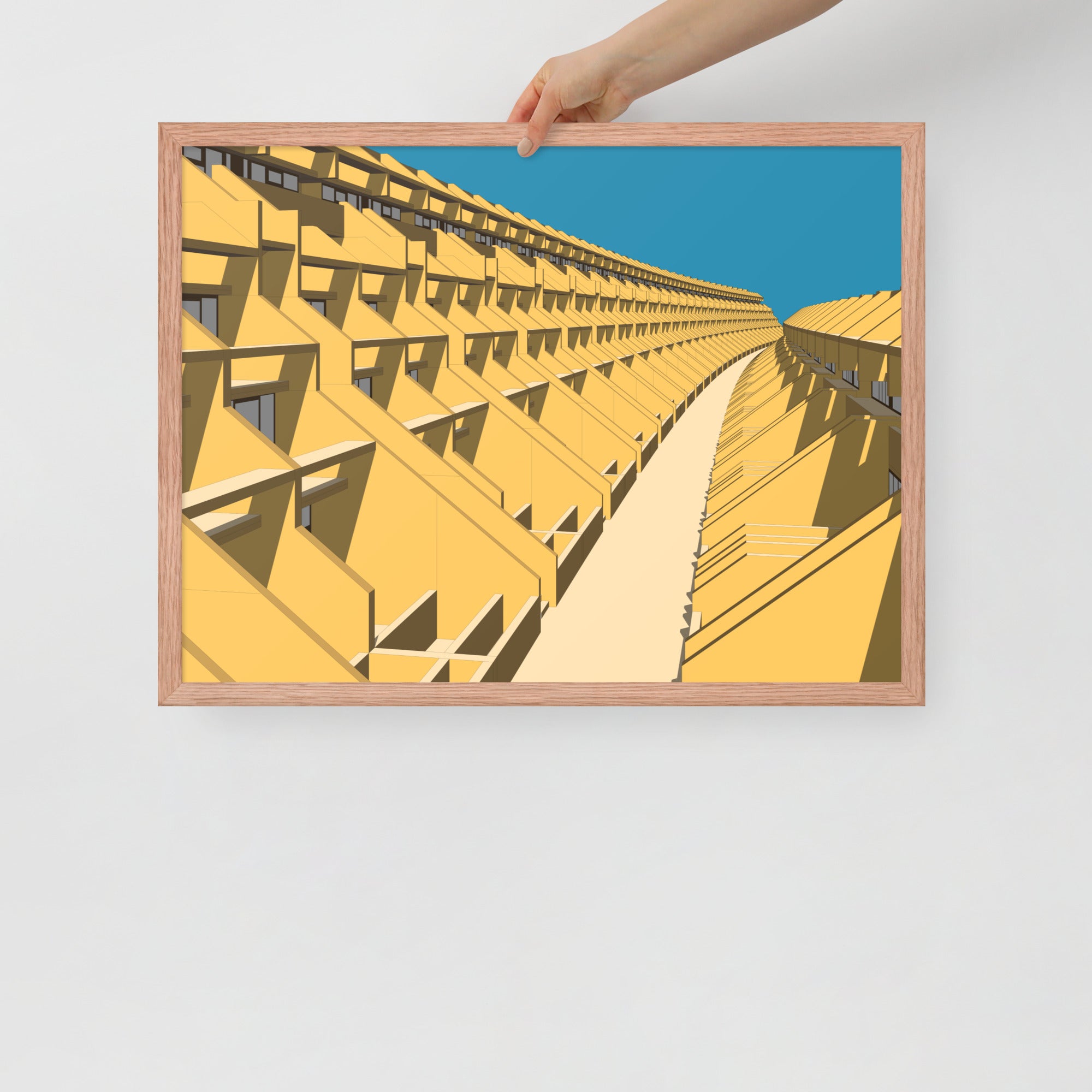 Alexandra Road Colourway 2 Framed Prints