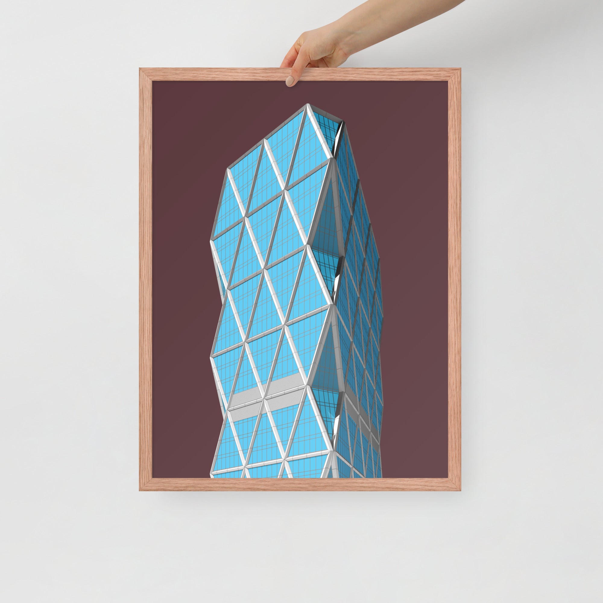 Hearst Tower Framed Prints
