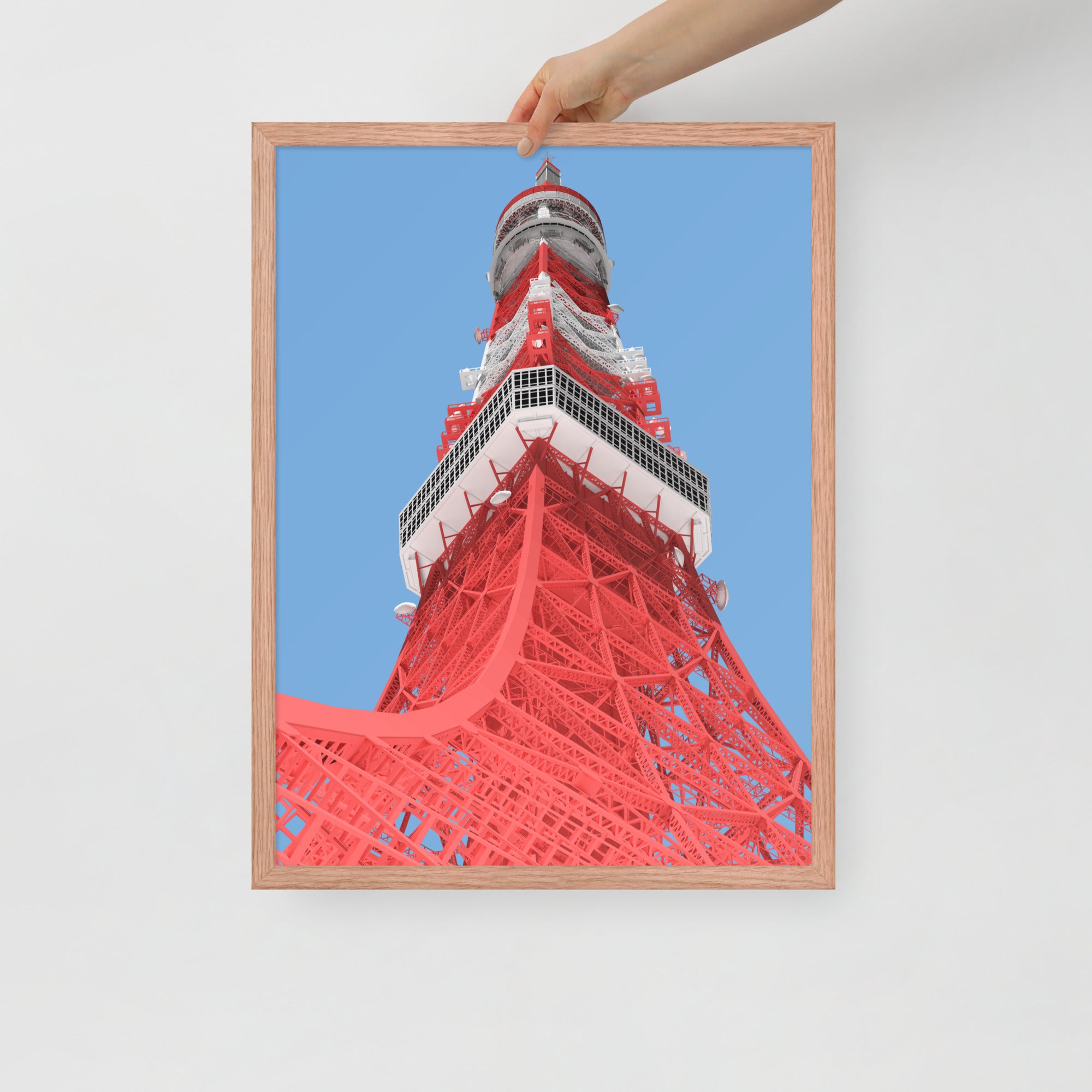 Tokyo Tower Framed Prints