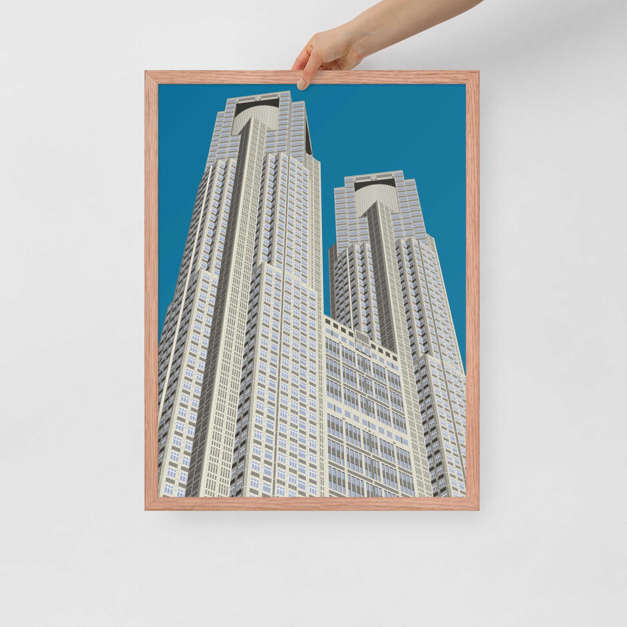 Tokyo Metropolitan Government Building No1 Framed Prints