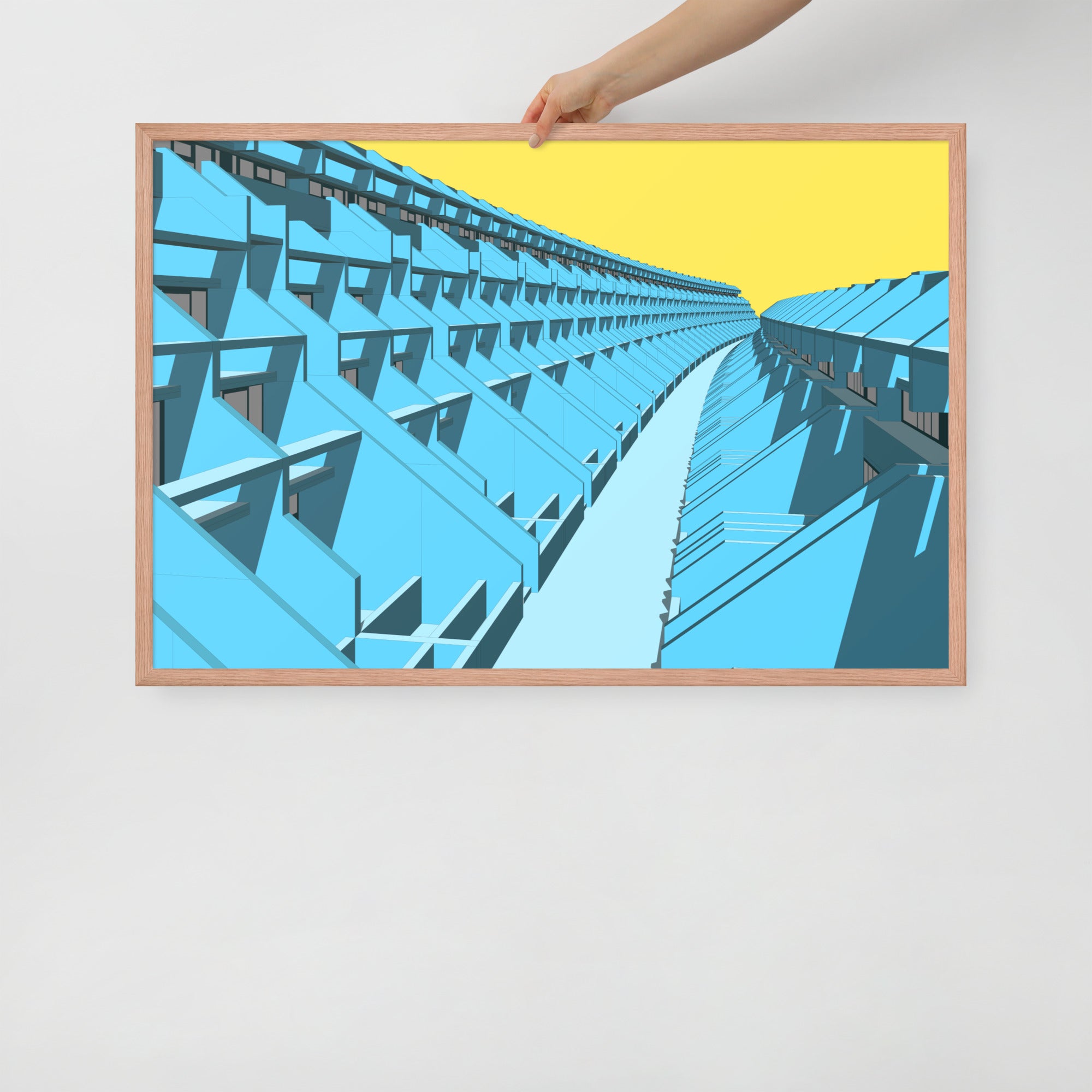 Alexandra Road Estate Framed Prints