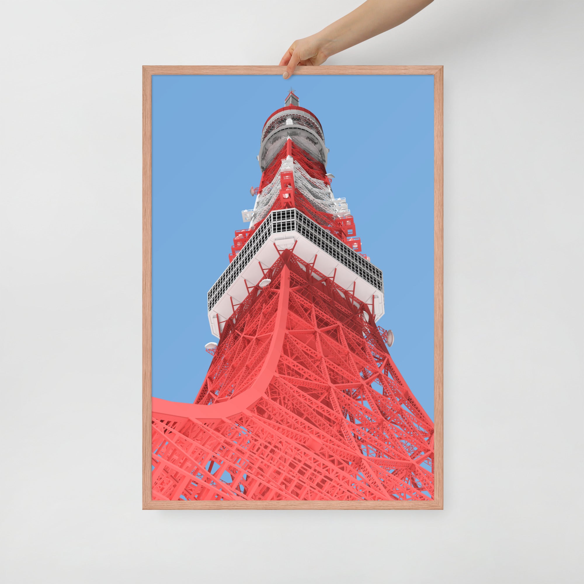 Tokyo Tower Framed Prints