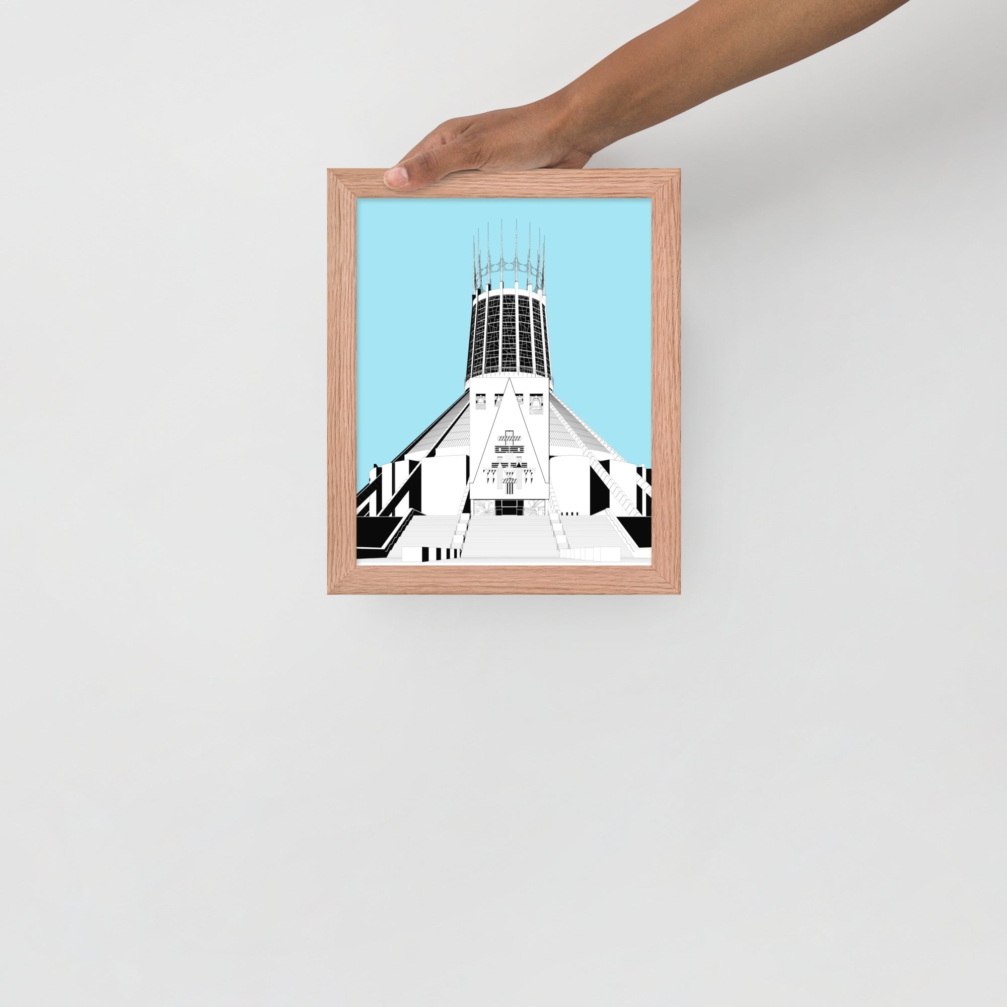 Liverpool Metropolitan Cathedral Framed Prints