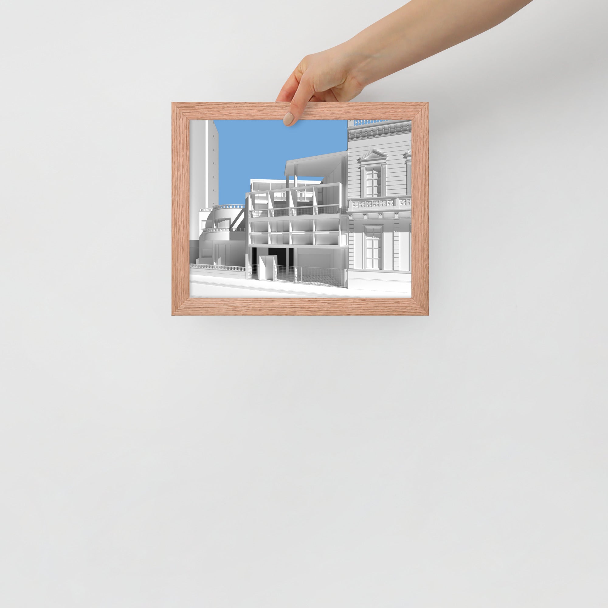 Curutchet House Framed Prints