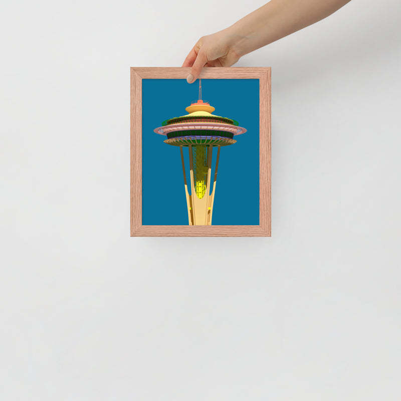 Space Needle Framed Prints