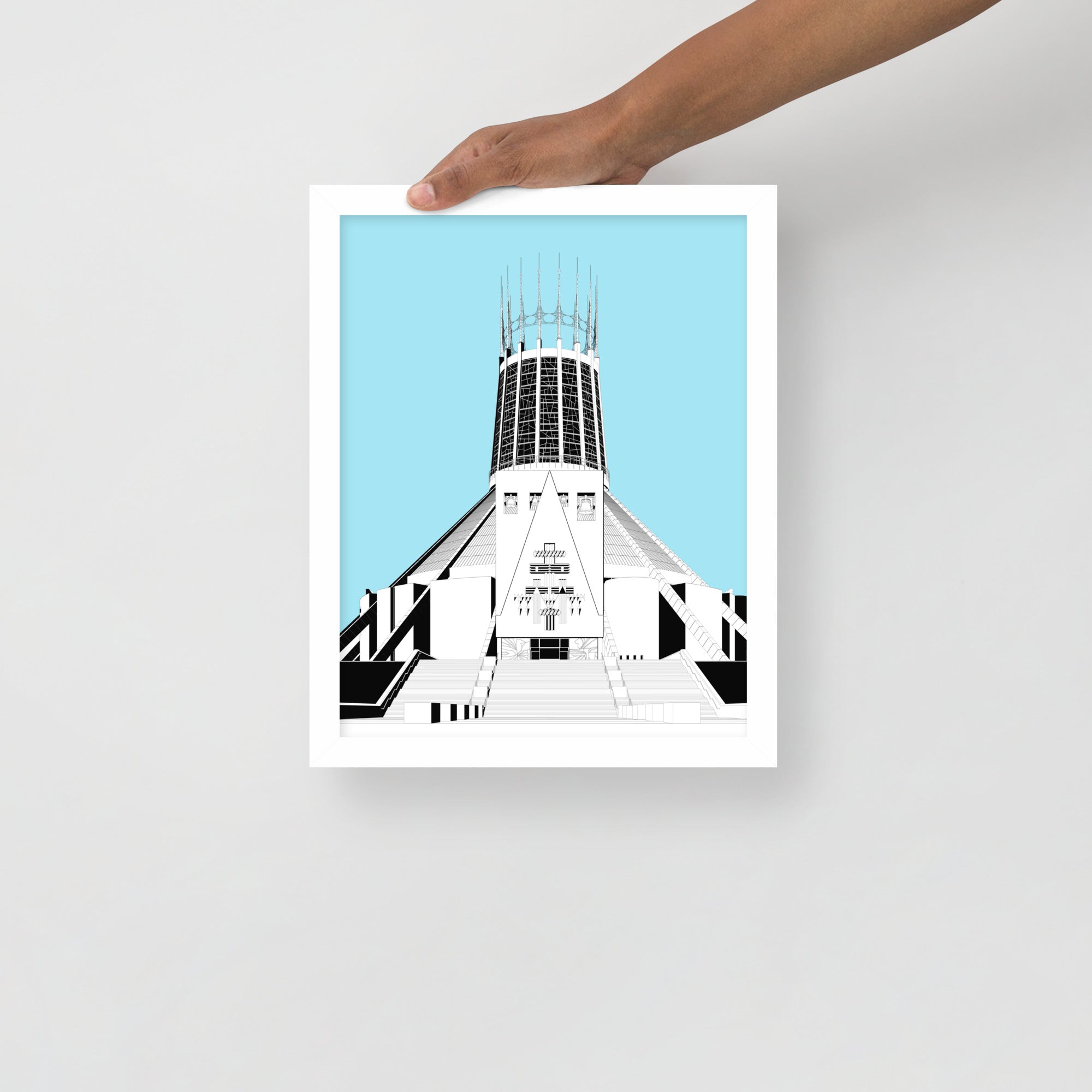 Liverpool Metropolitan Cathedral Framed Prints