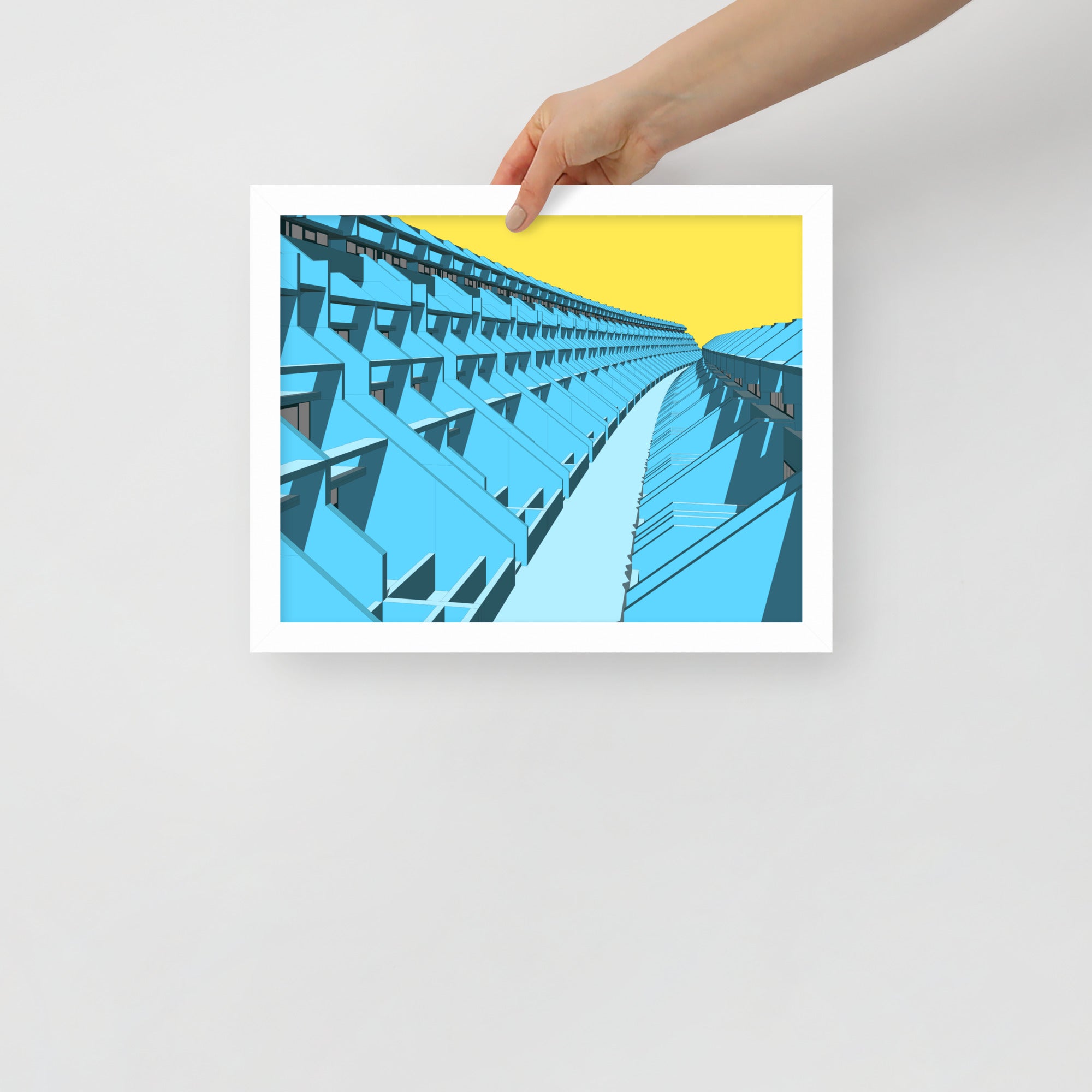 Alexandra Road Estate Framed Prints