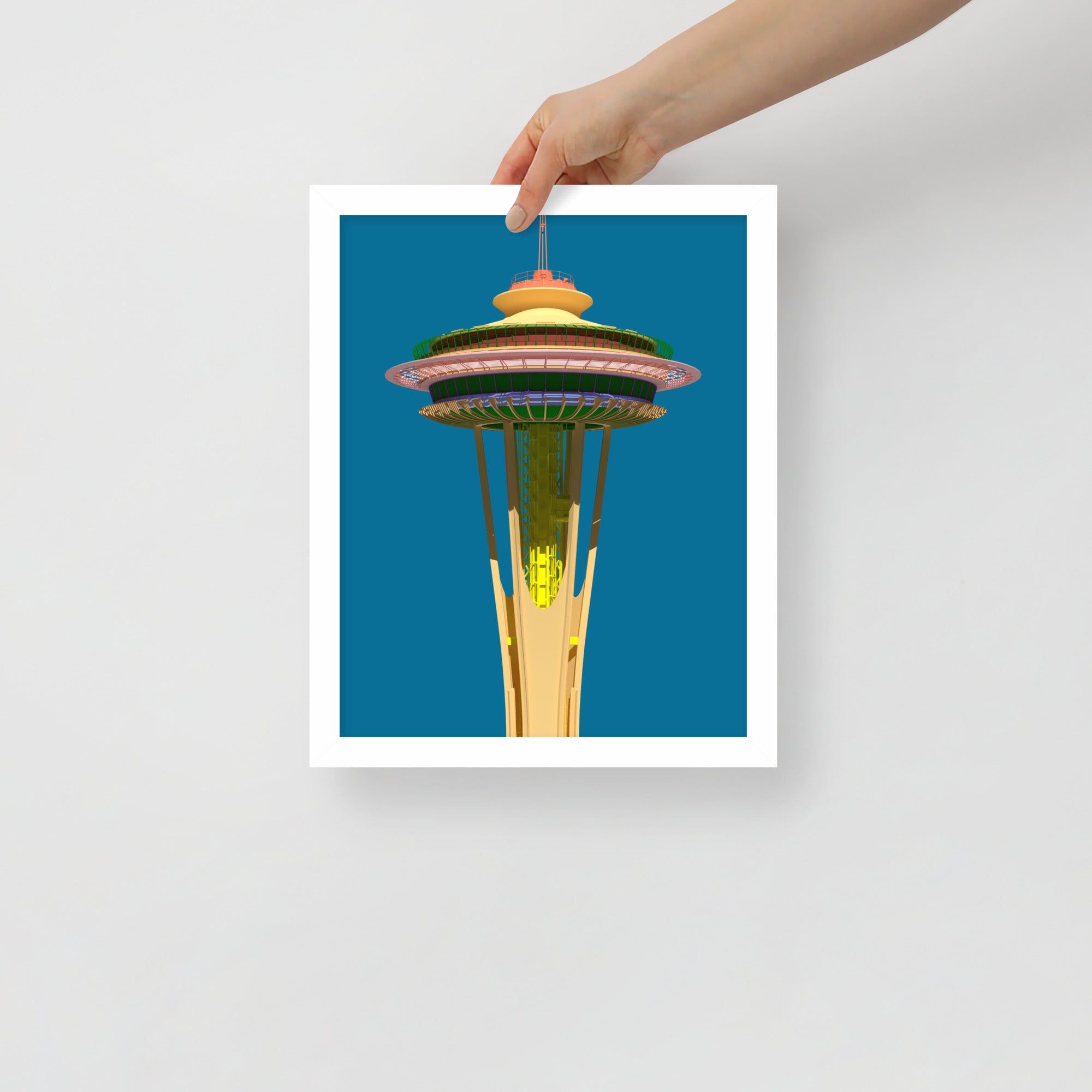 Space Needle Framed Prints