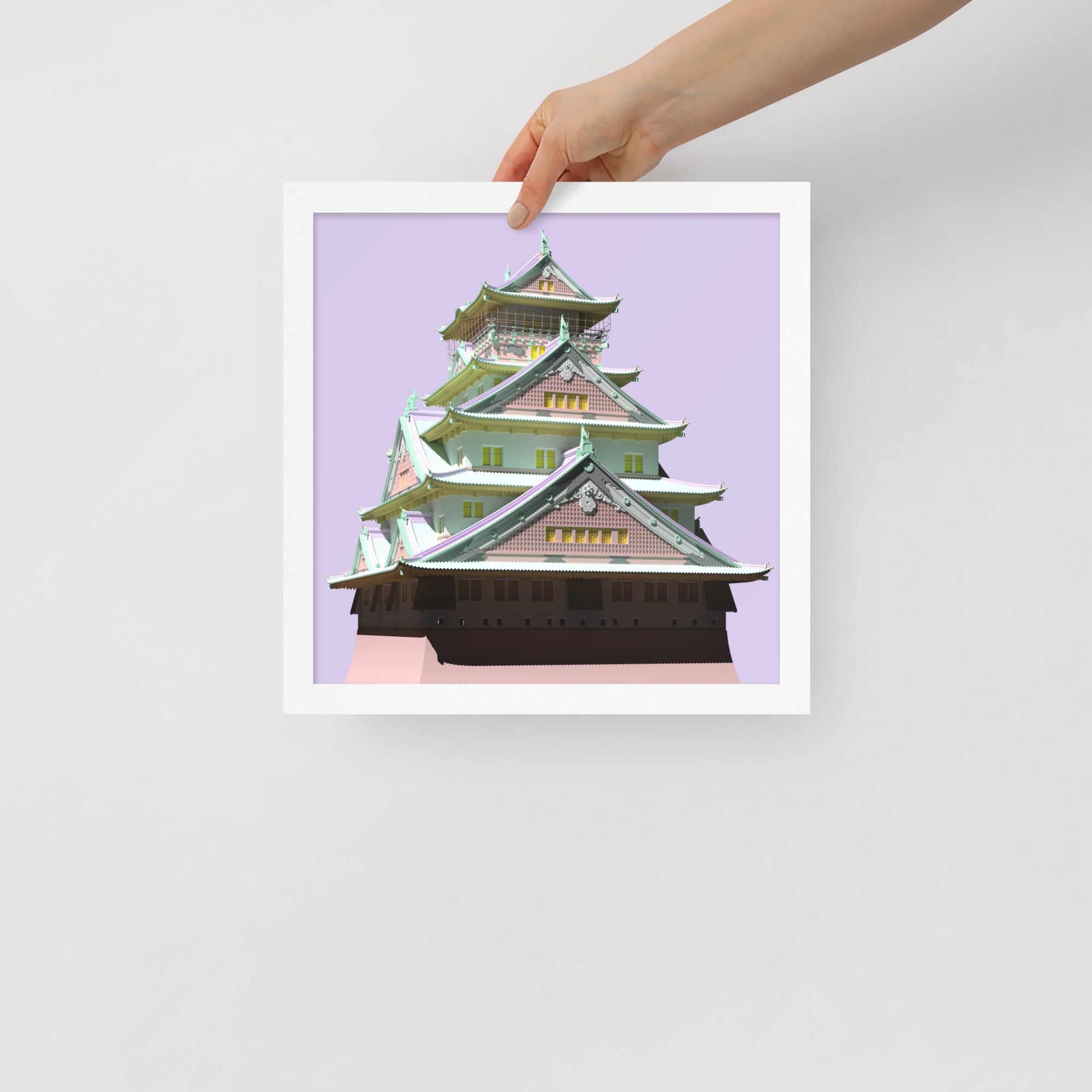 Osaka Castle Framed Prints