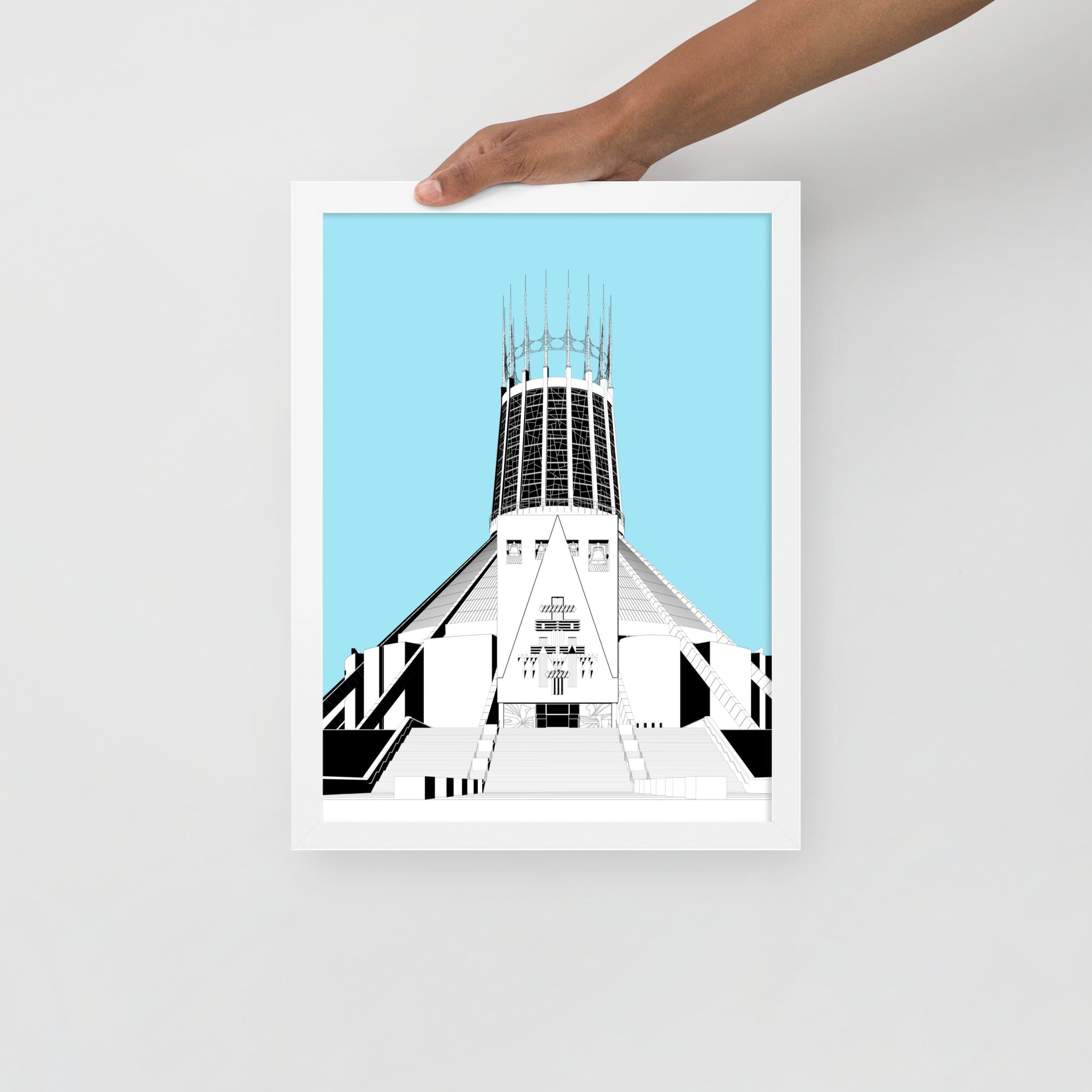 Liverpool Metropolitan Cathedral Framed Prints