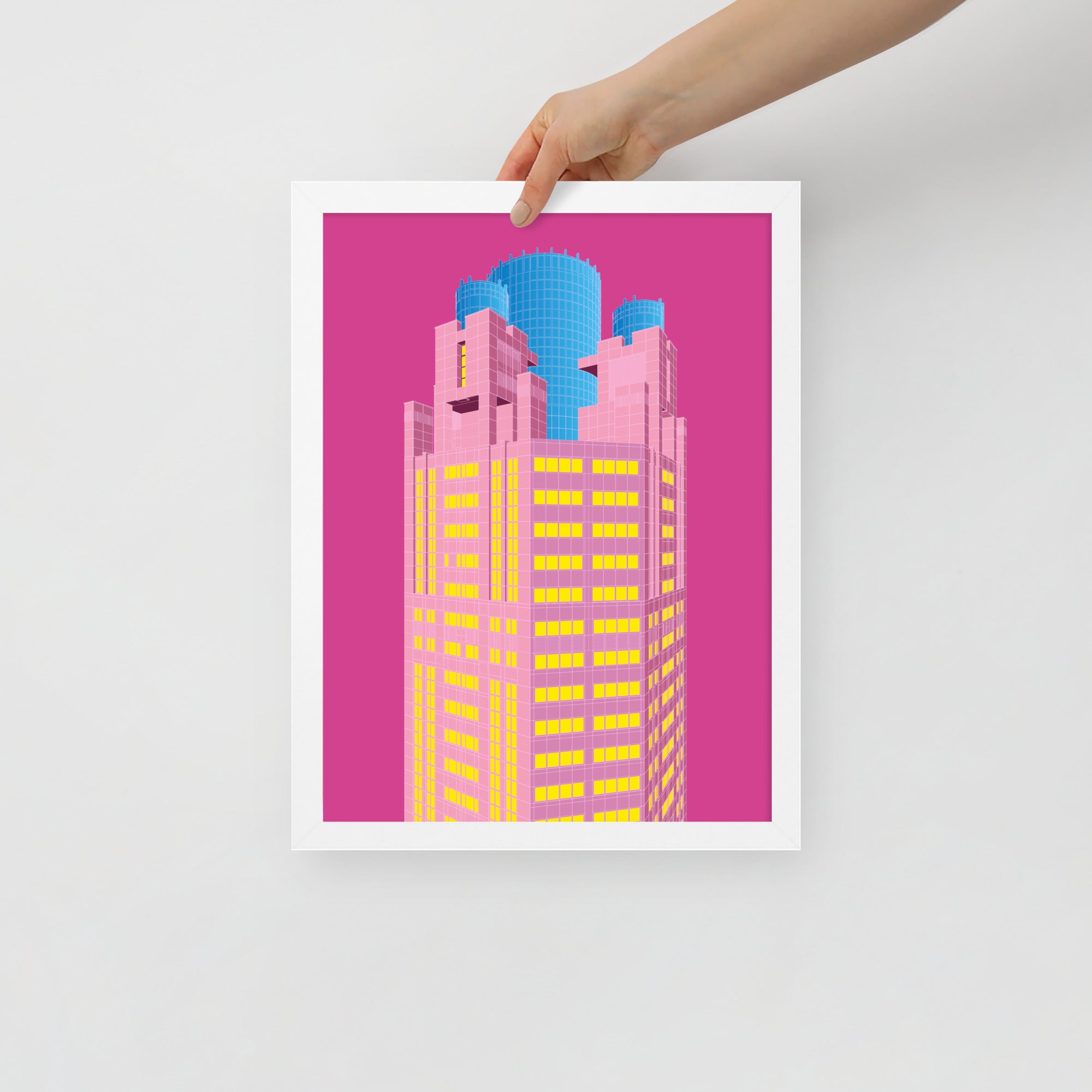 311 South Wacker Drive Framed Prints