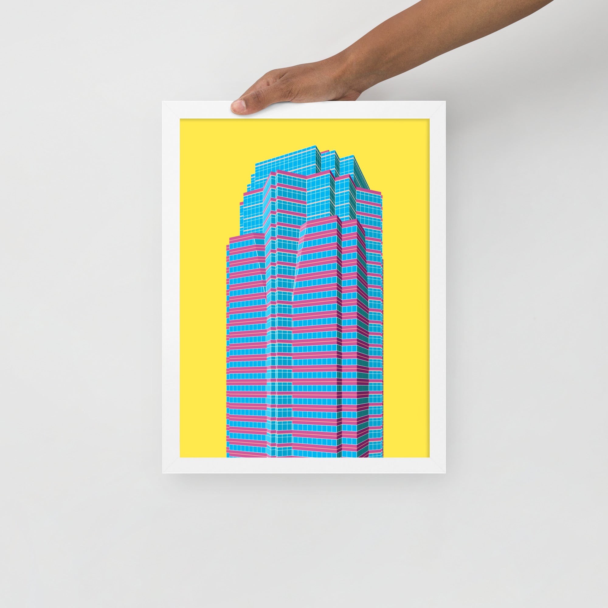 Fox Plaza Framed Prints