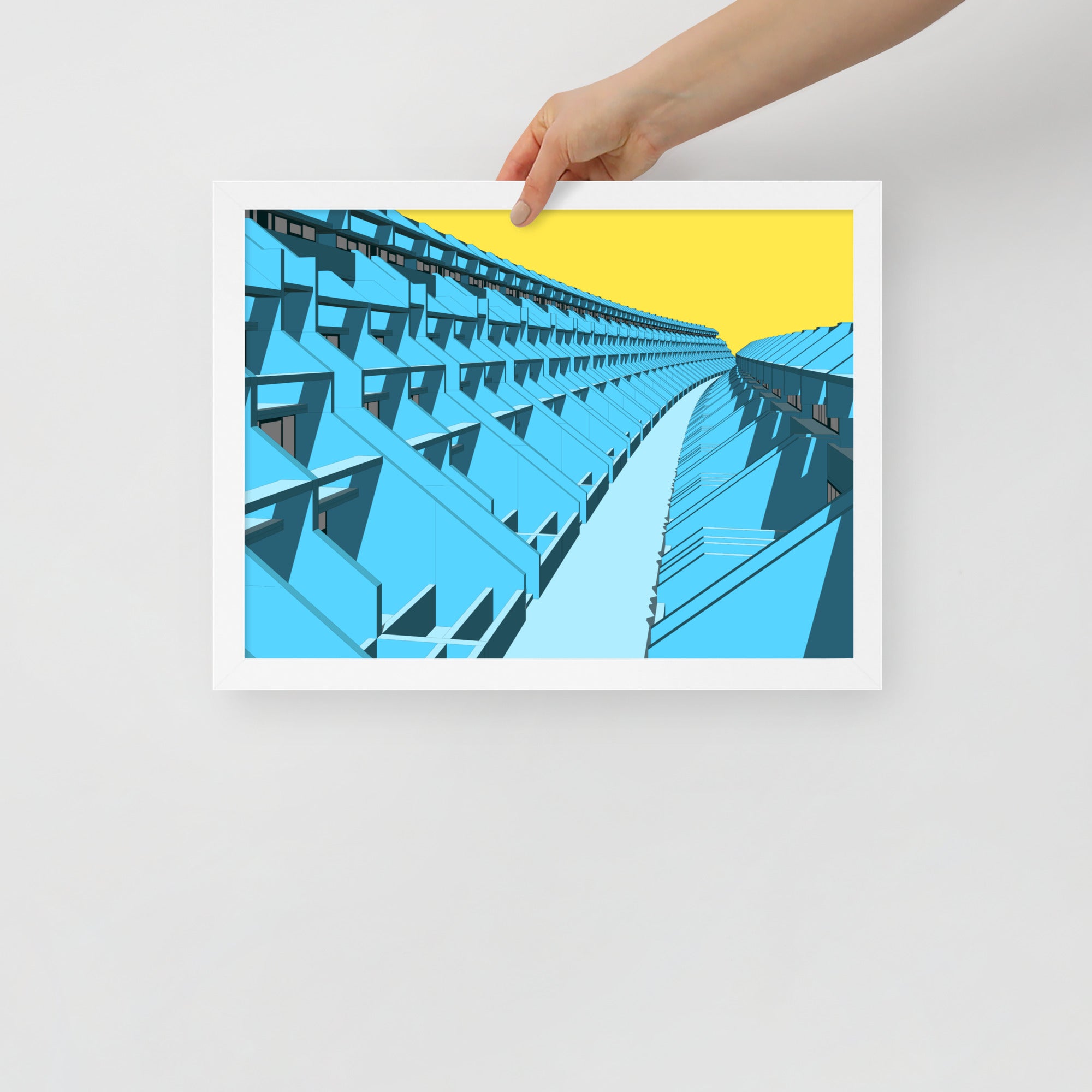 Alexandra Road Estate Framed Prints