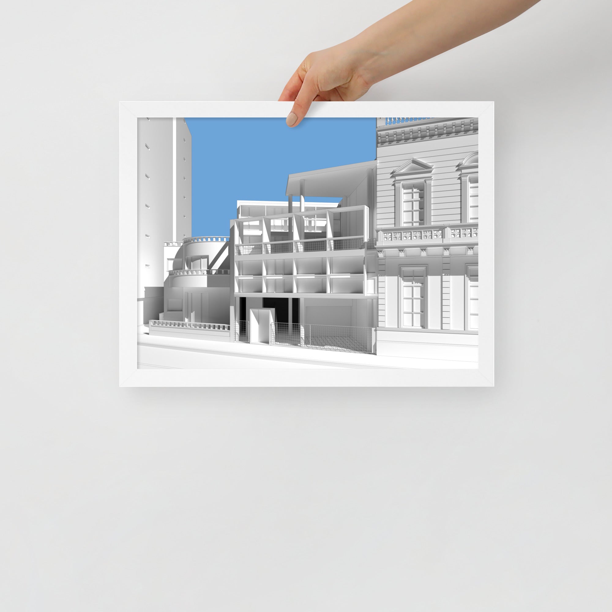 Curutchet House Framed Prints