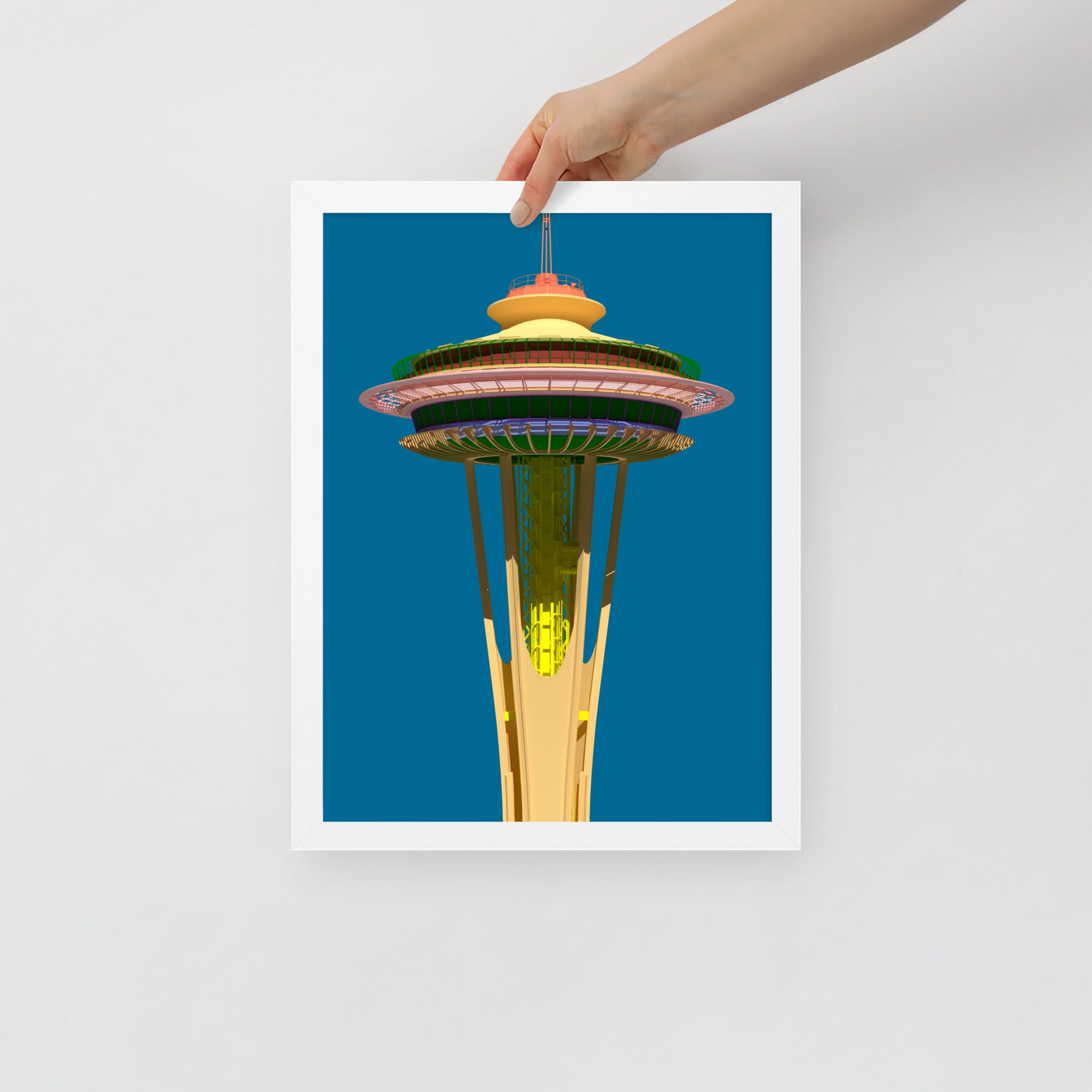 Space Needle Framed Prints