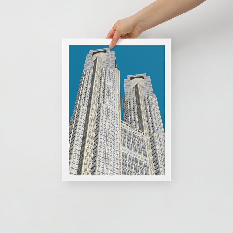 Tokyo Metropolitan Government Building No1 Framed Prints