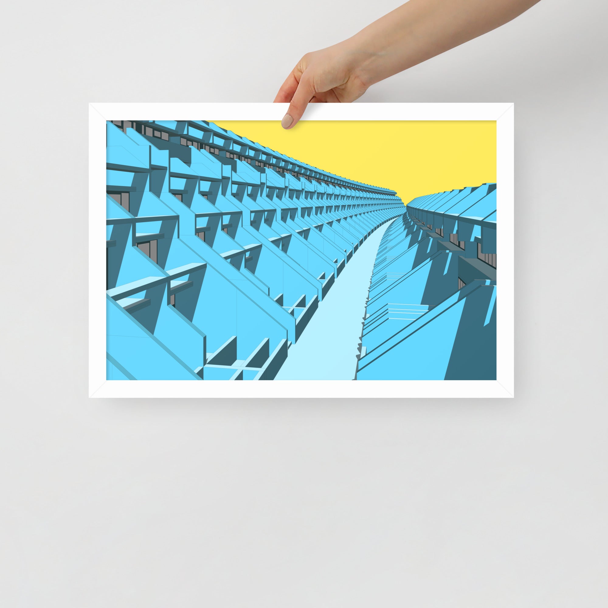 Alexandra Road Estate Framed Prints