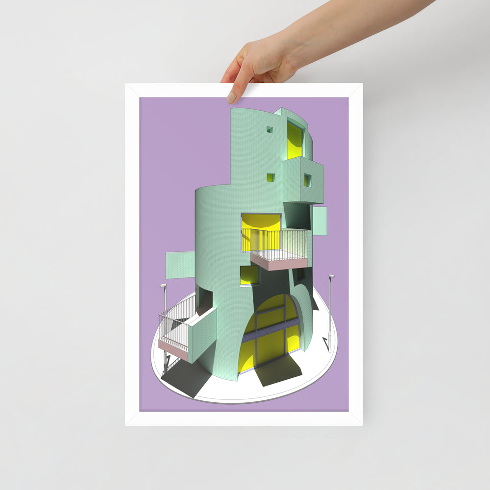 Beechwood / Edgewood Mews Framed Prints